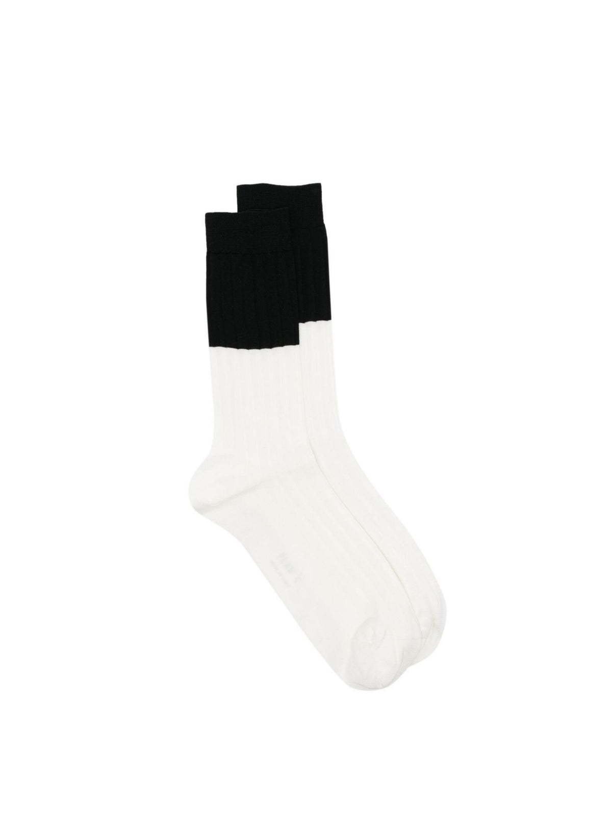 Calze Plan c in cotone bicolore