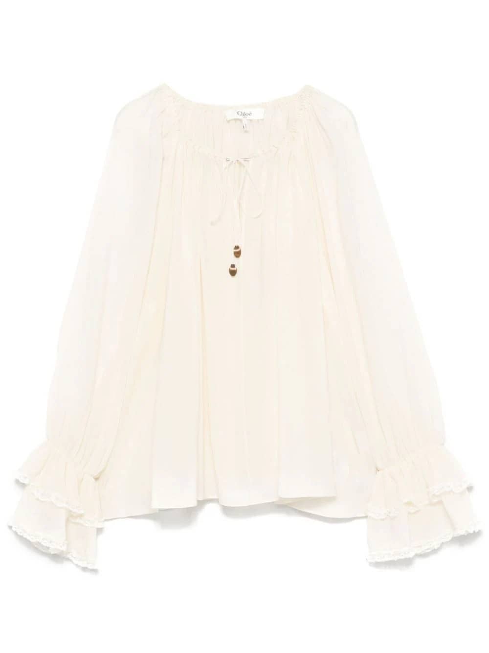 Camicia polso ruches