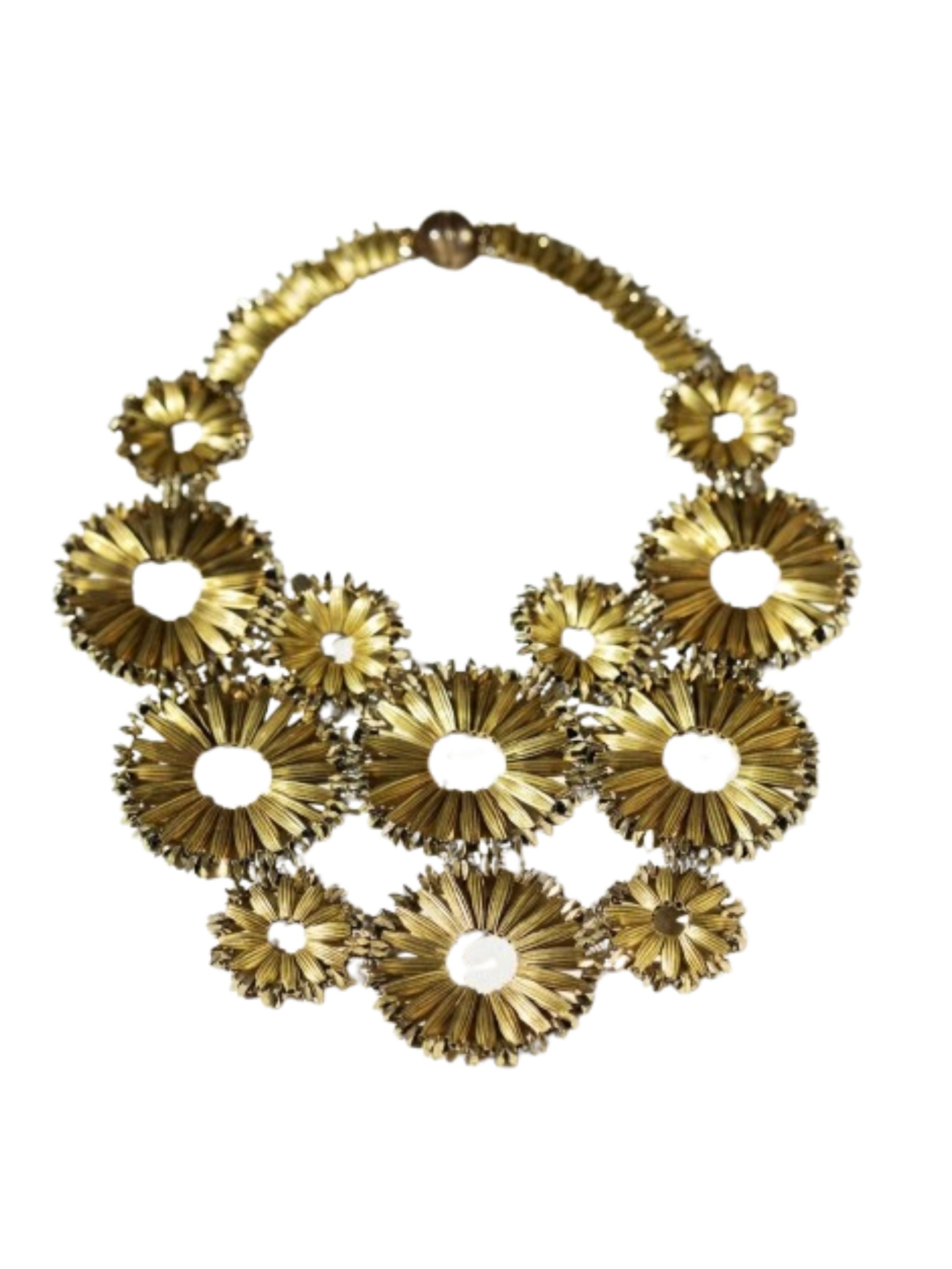 Collana Girasole Oro