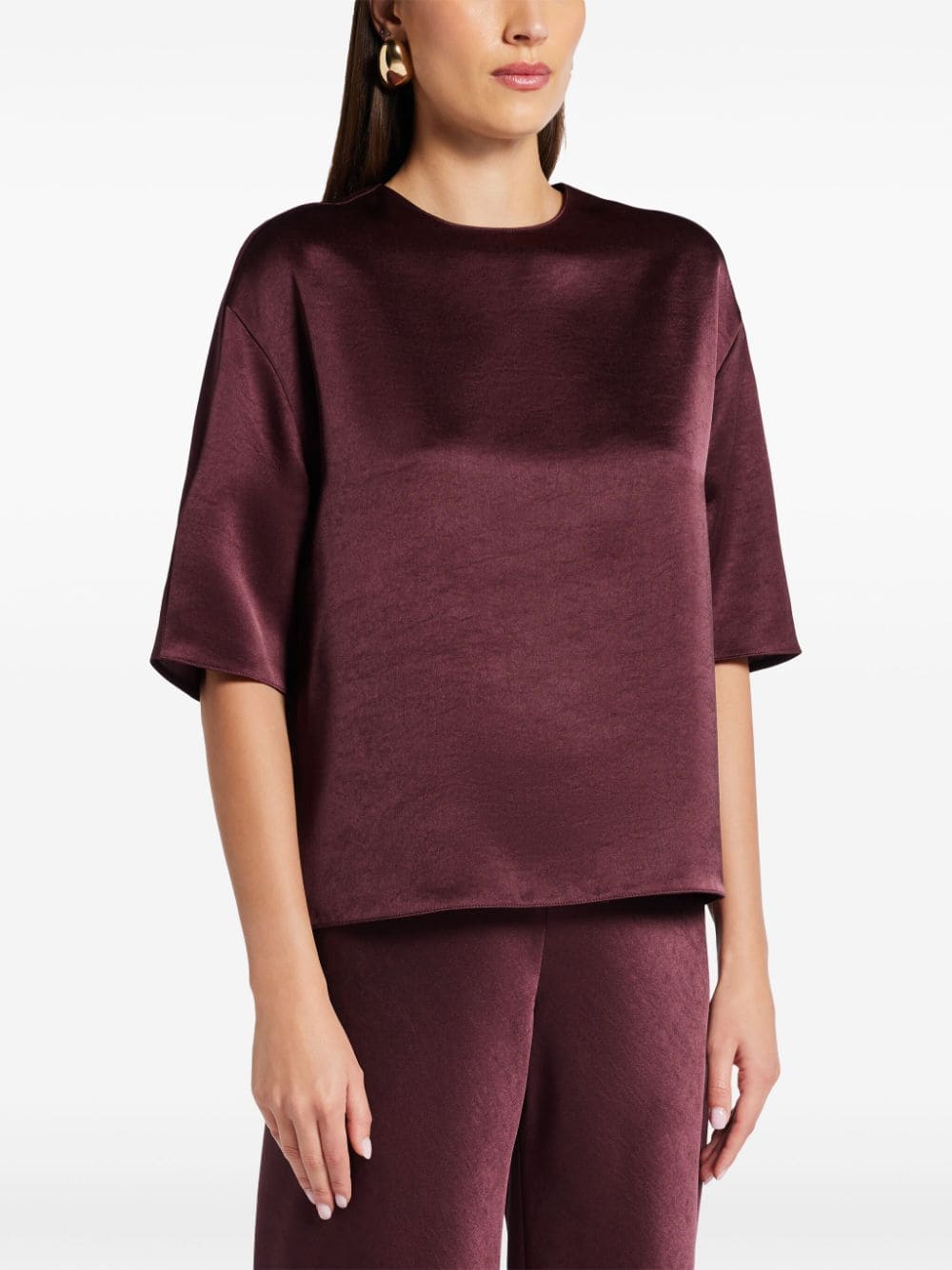 Blusa mm in satin