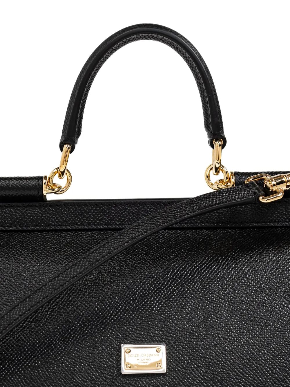 Borsa a mano Sicily media Nero