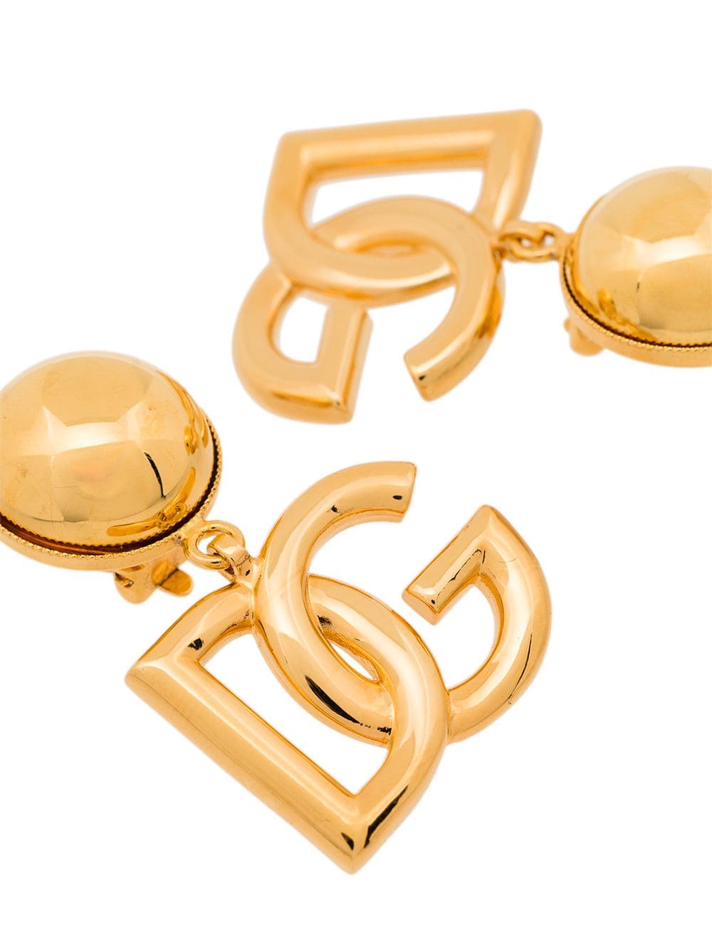 ORECCHINI POP A CLIPS CON LOGO DG