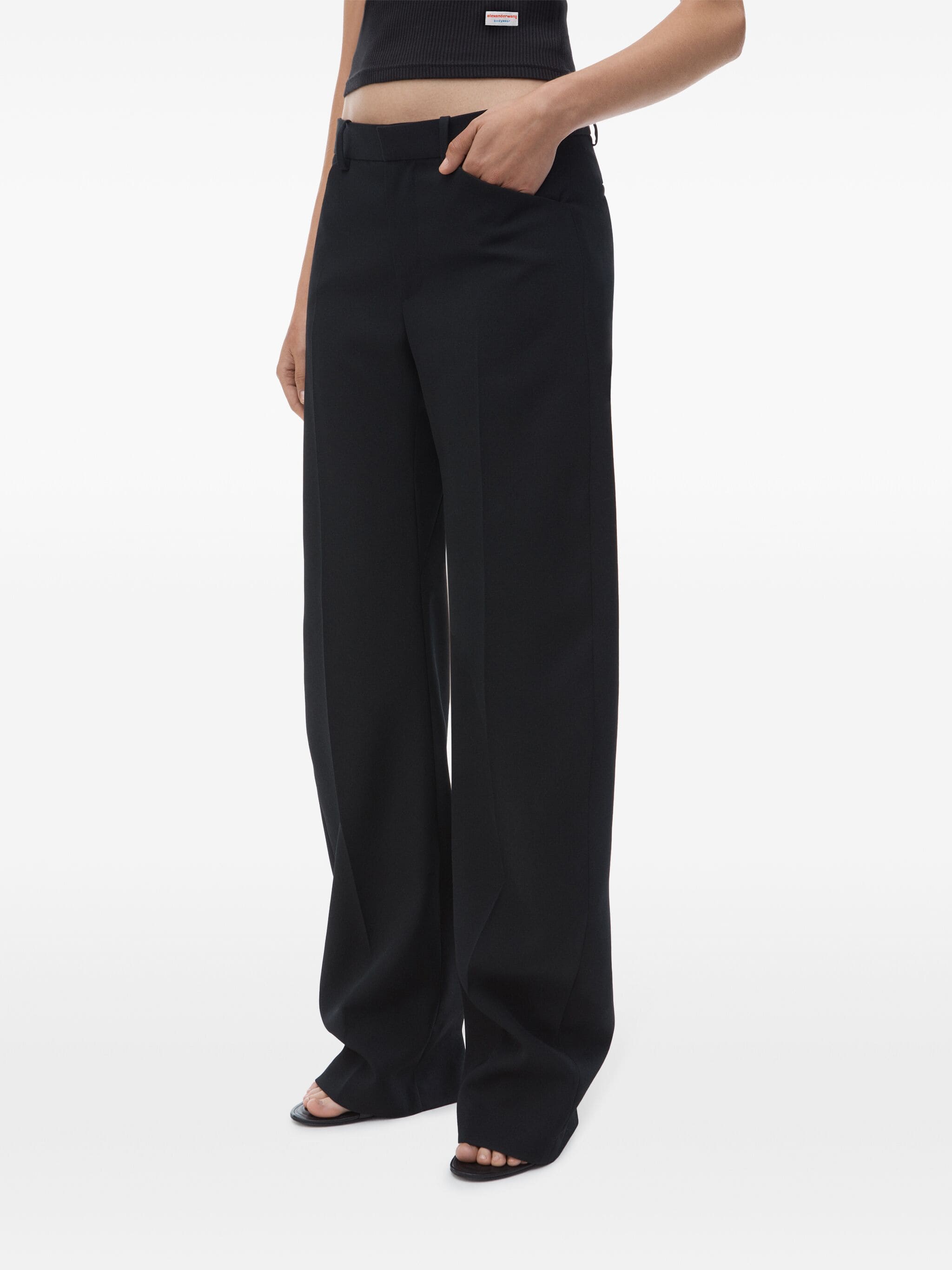 Pantaloni twill di lana