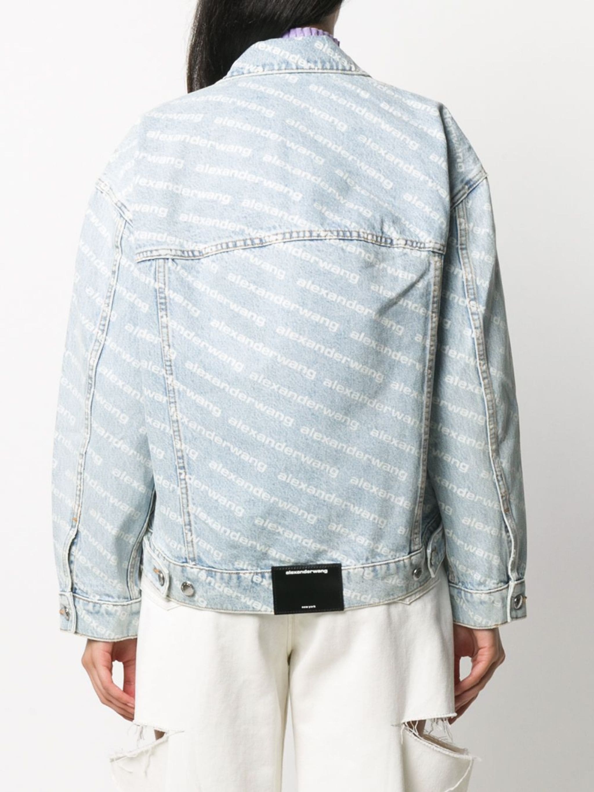 Falling back jacket logo