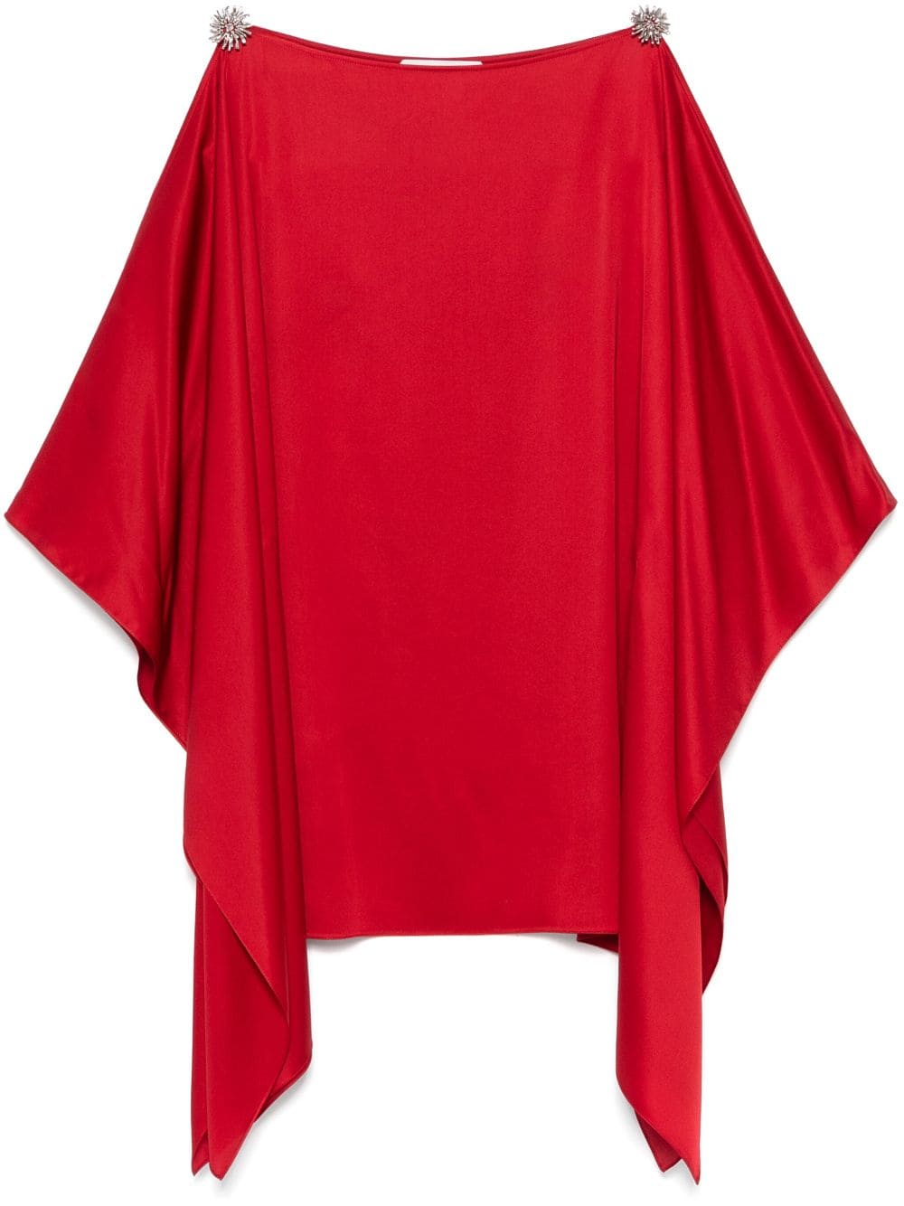 Kaftan top in seta