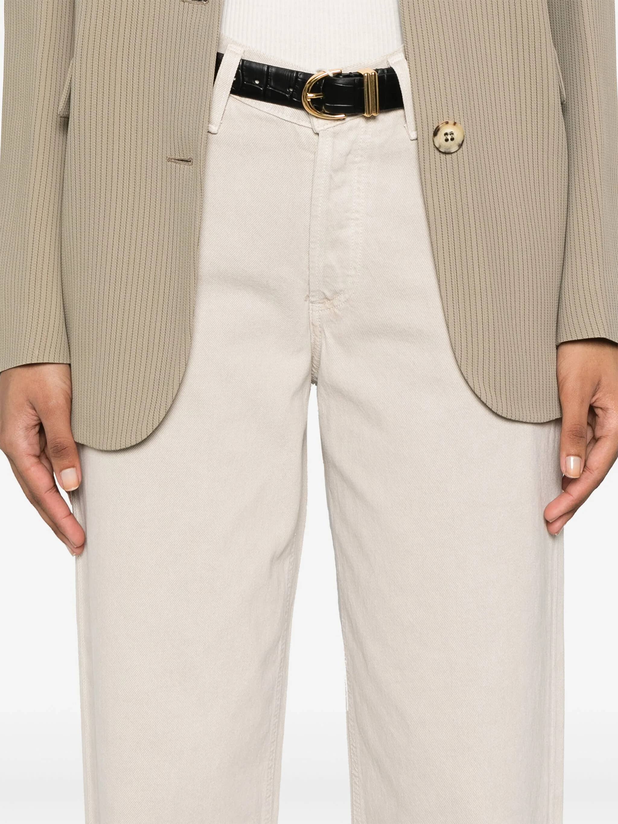 V Waist baggy