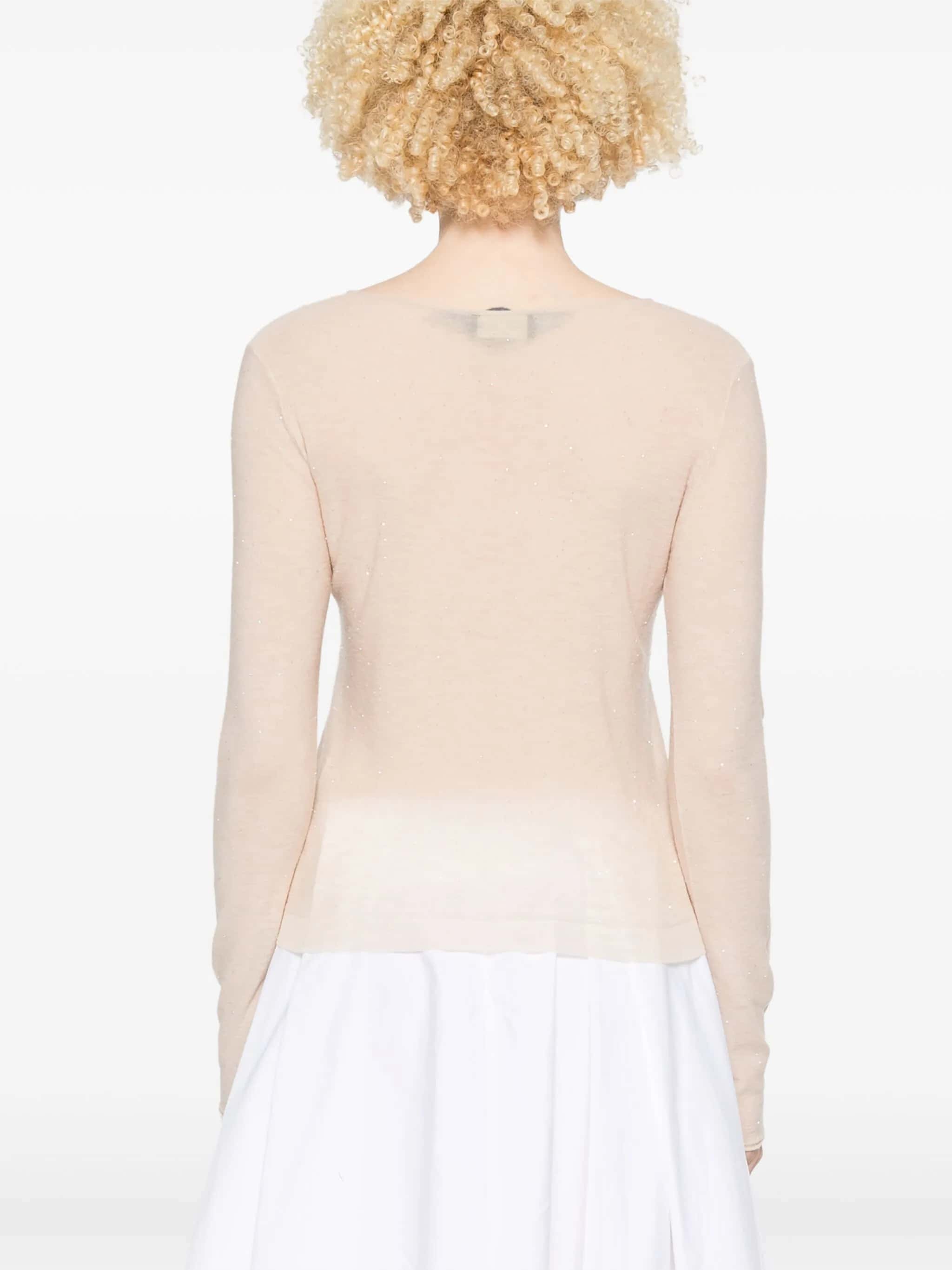 Girocollo ml micropaillettes
