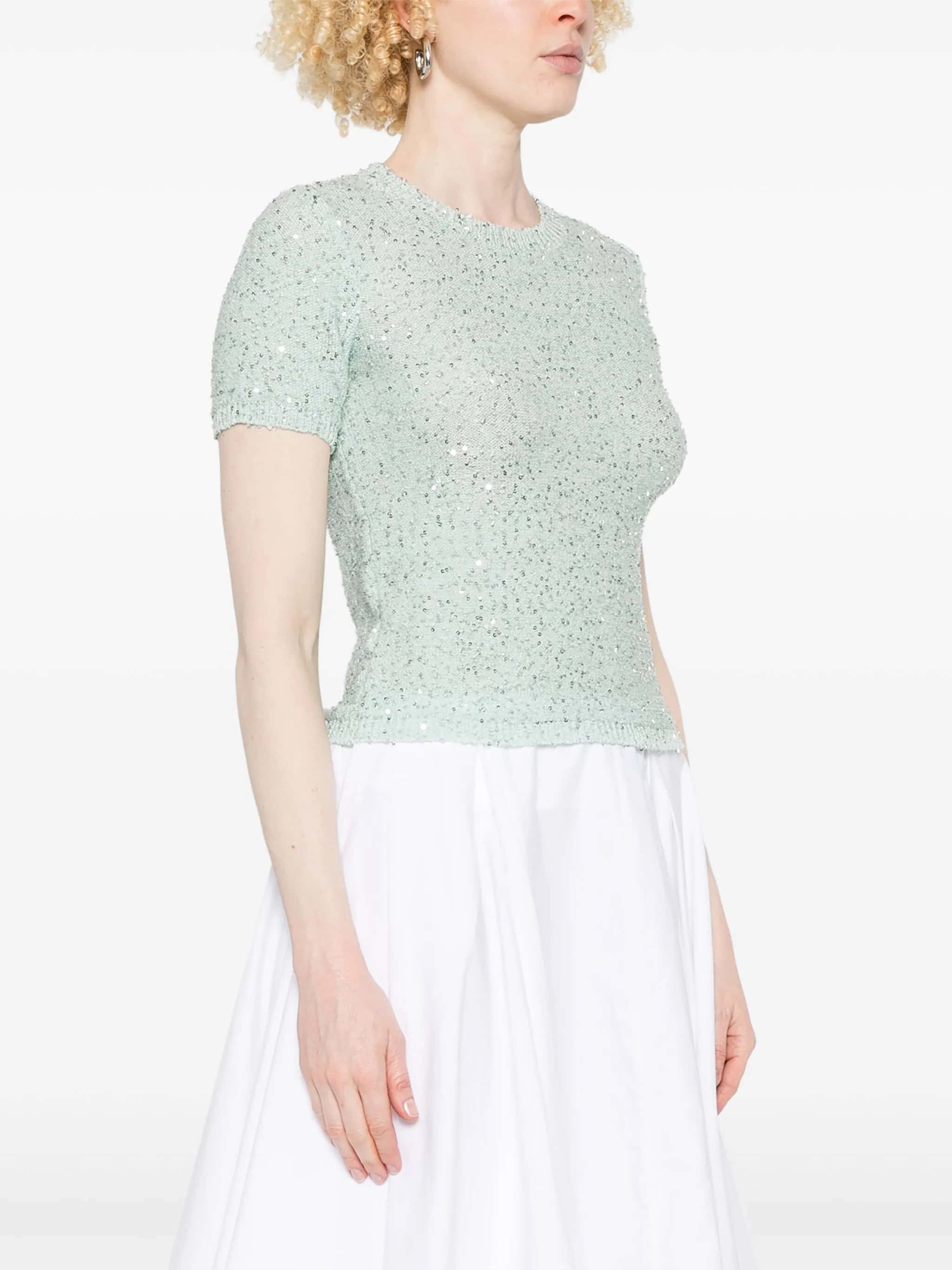Girocollo mm paillettes