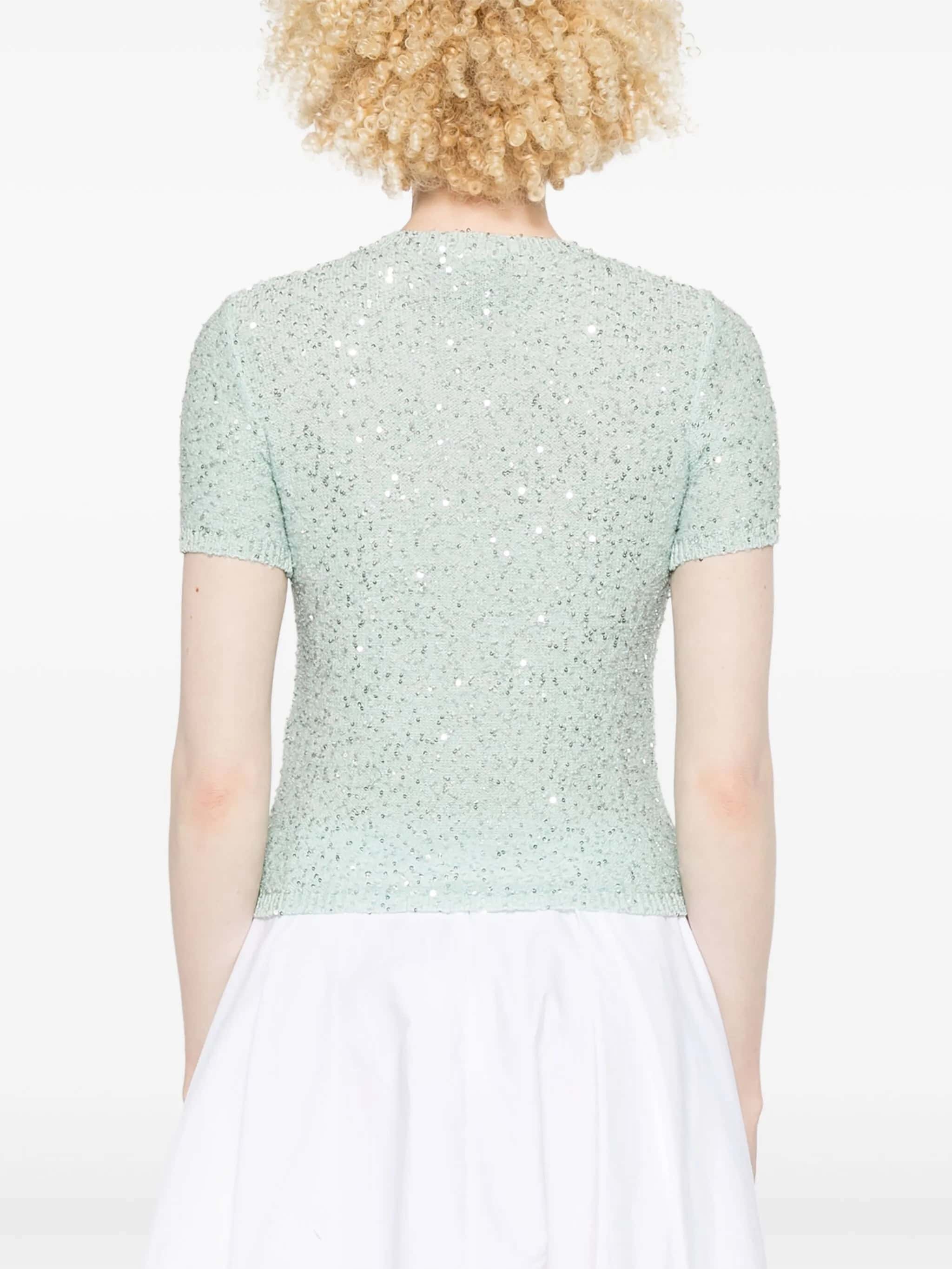 Girocollo mm paillettes