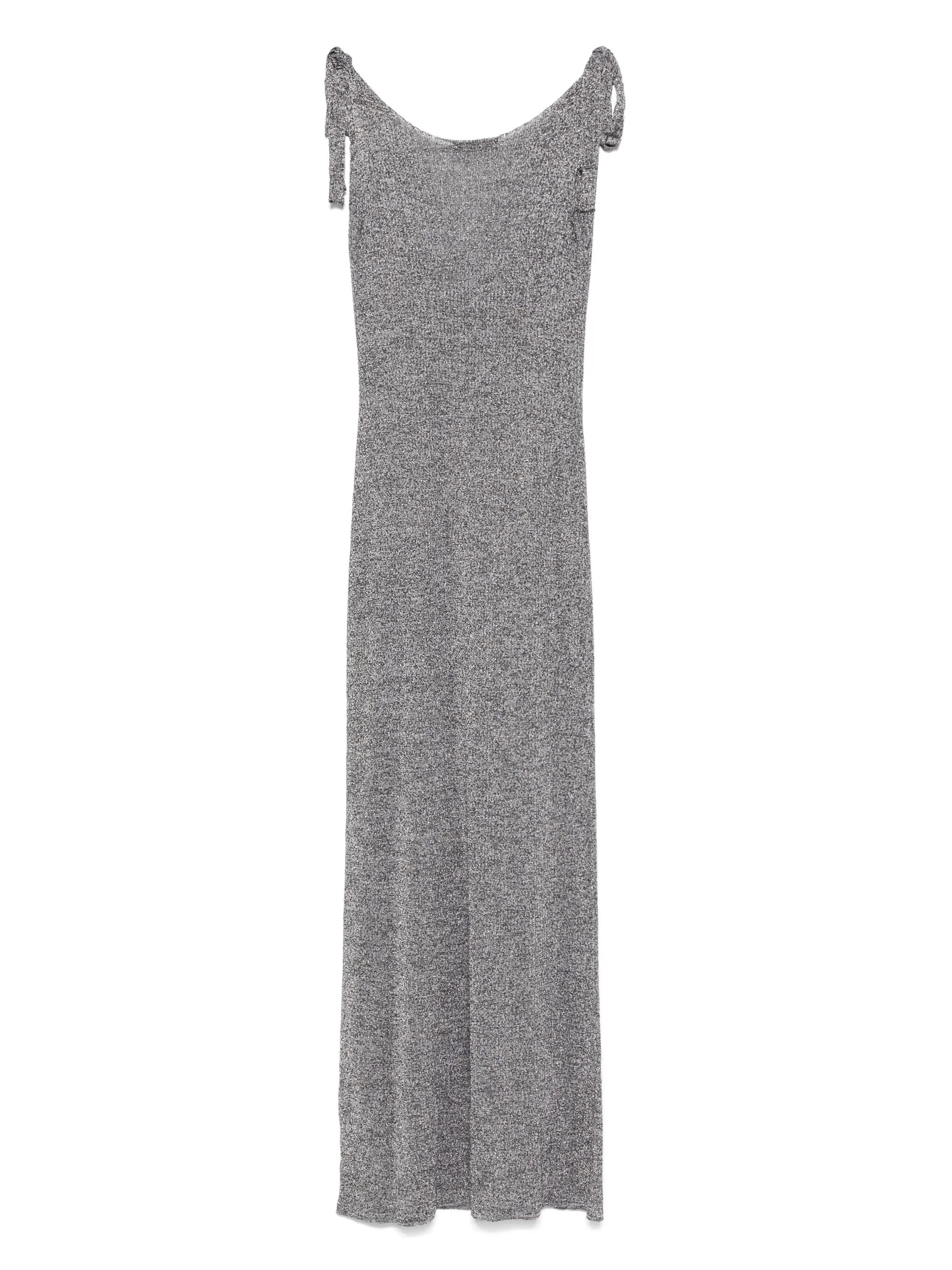 Slip dress lurex
