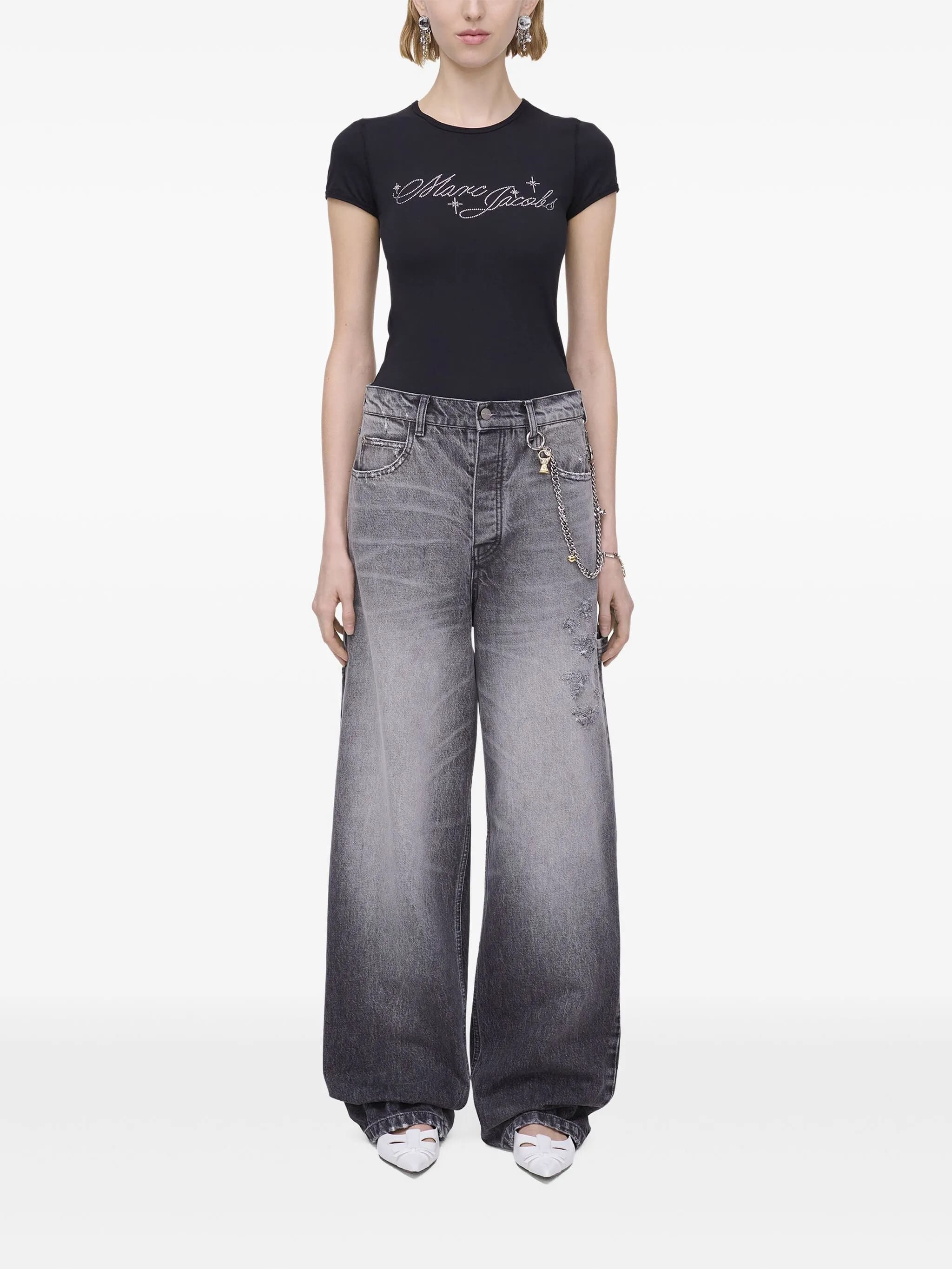 Charm oversized jean