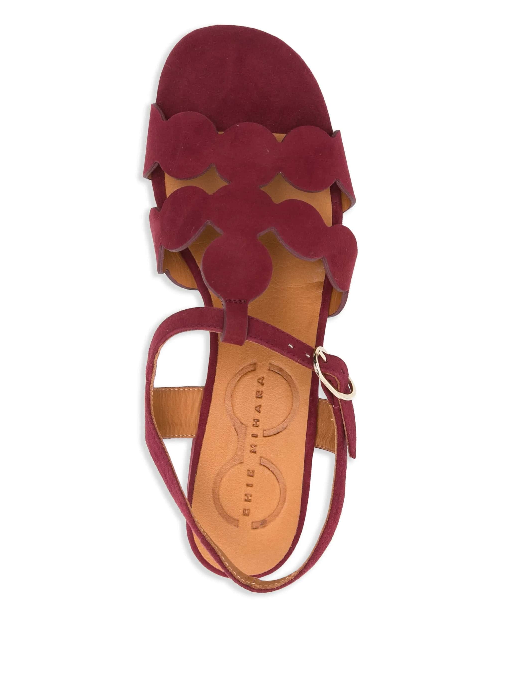 Sandali tacco 45