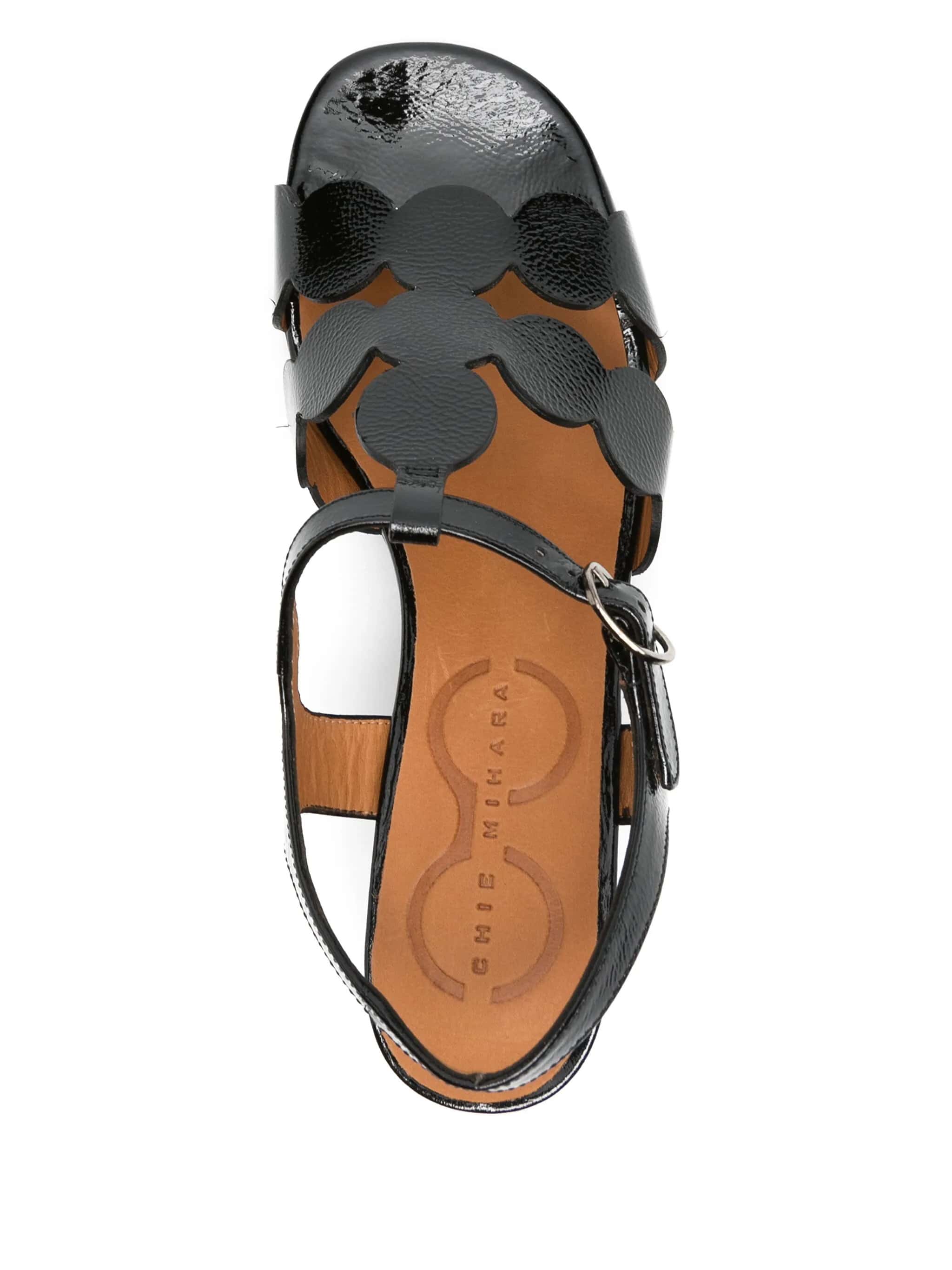 Sandali tacco 45