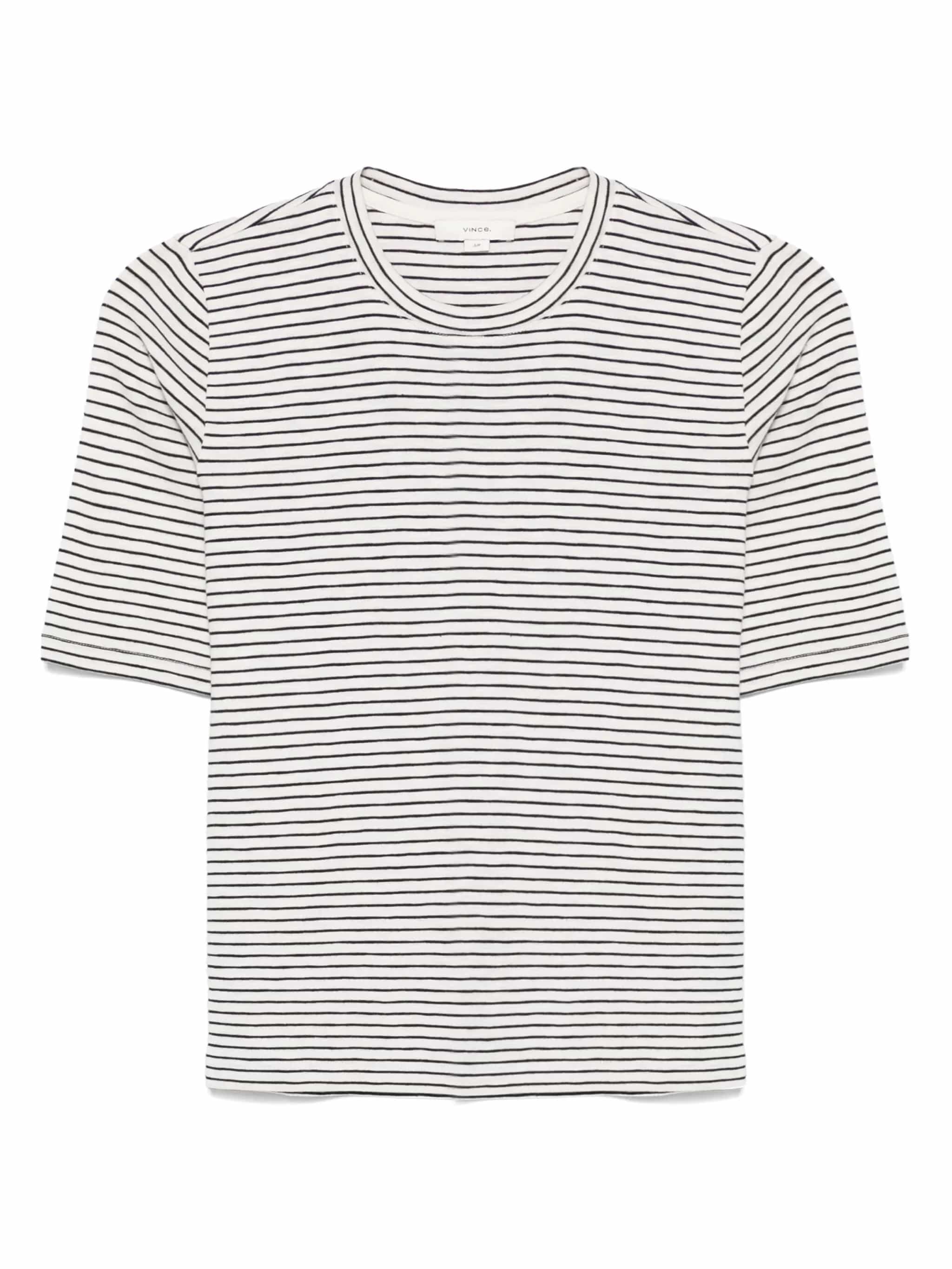 Striped elbow slv crew