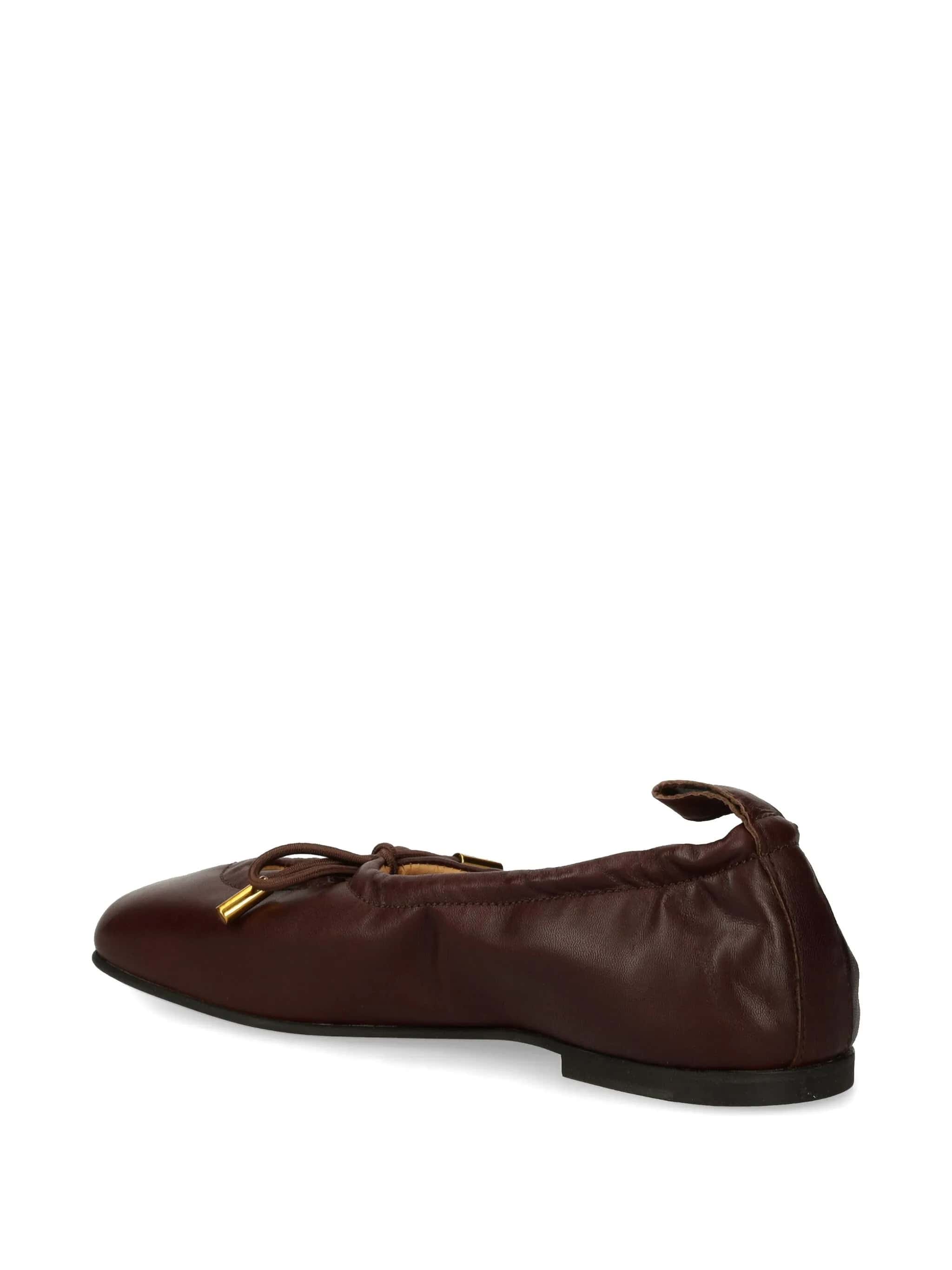 Ballerine ALOHAS Rosalind – Pelle Marrone