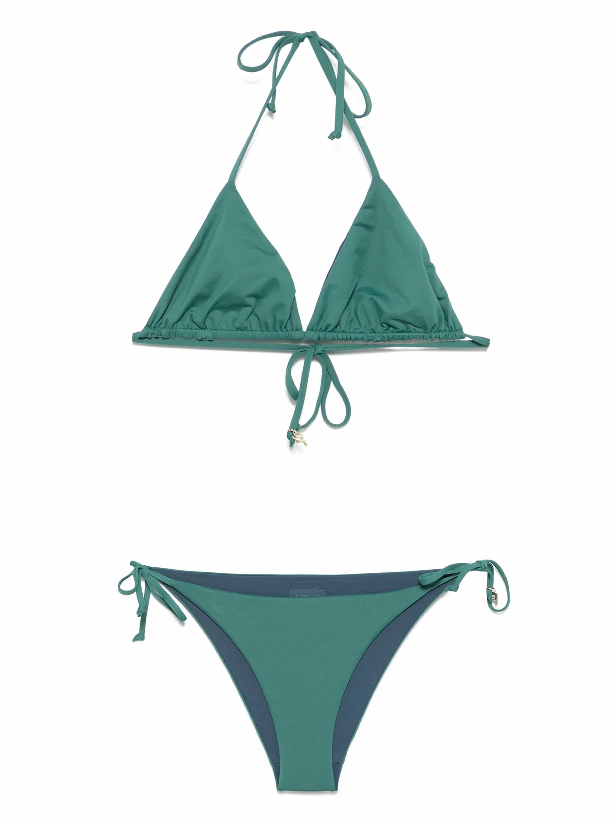 TRIANGOLO BICOLORE SLIP LACCI