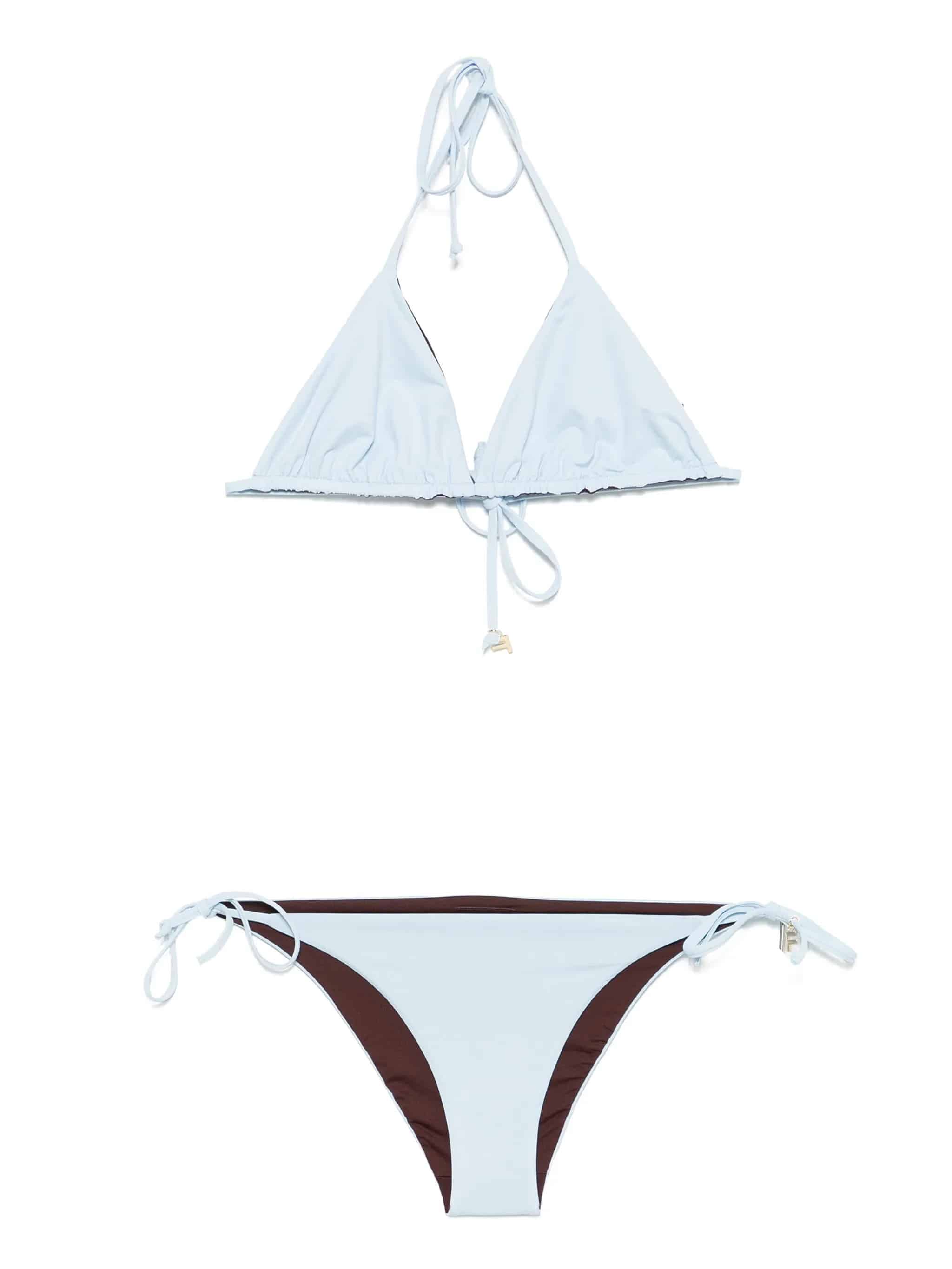 TRIANGOLO BICOLORE SLIP LACCI