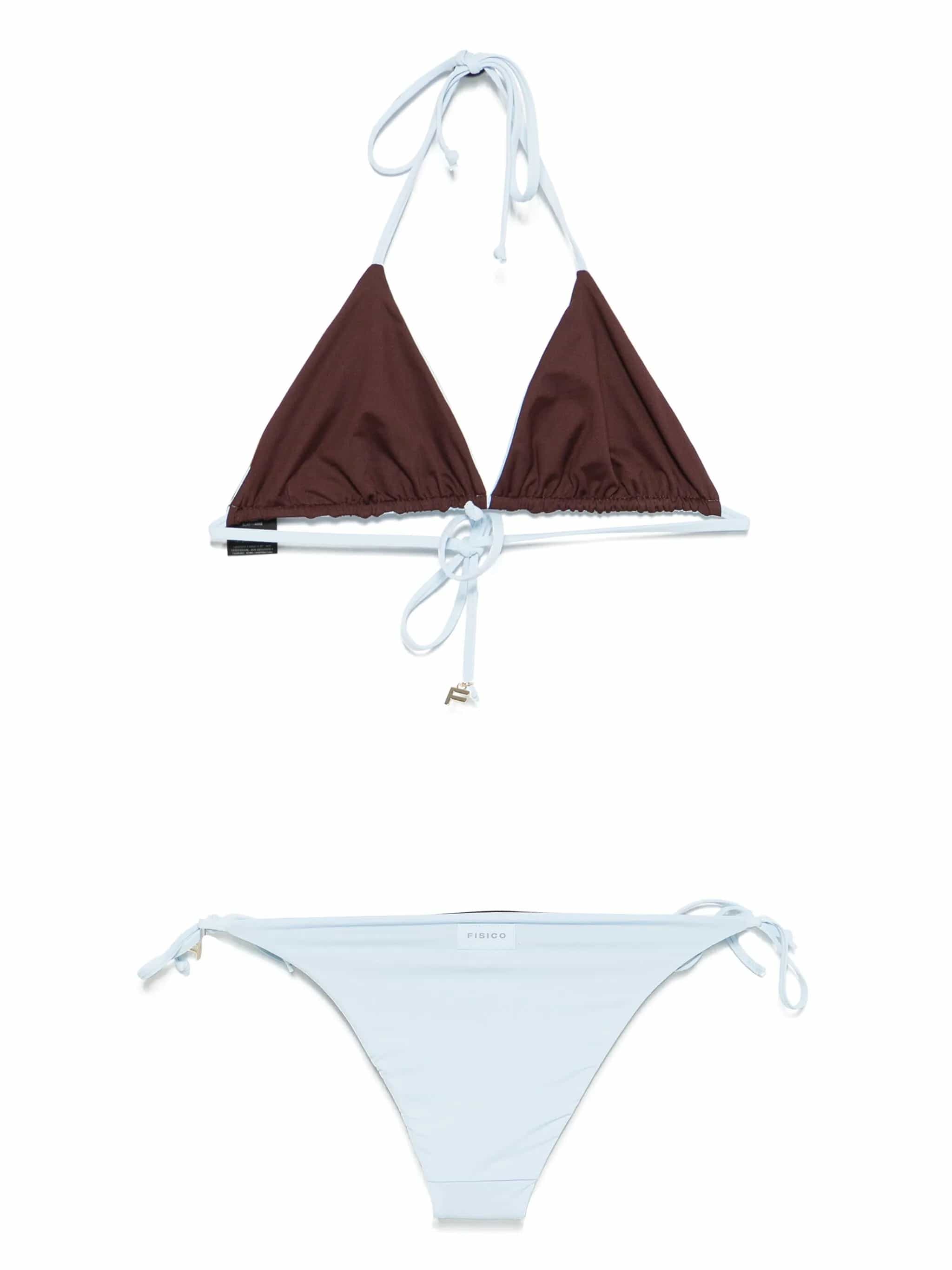 TRIANGOLO BICOLORE SLIP LACCI