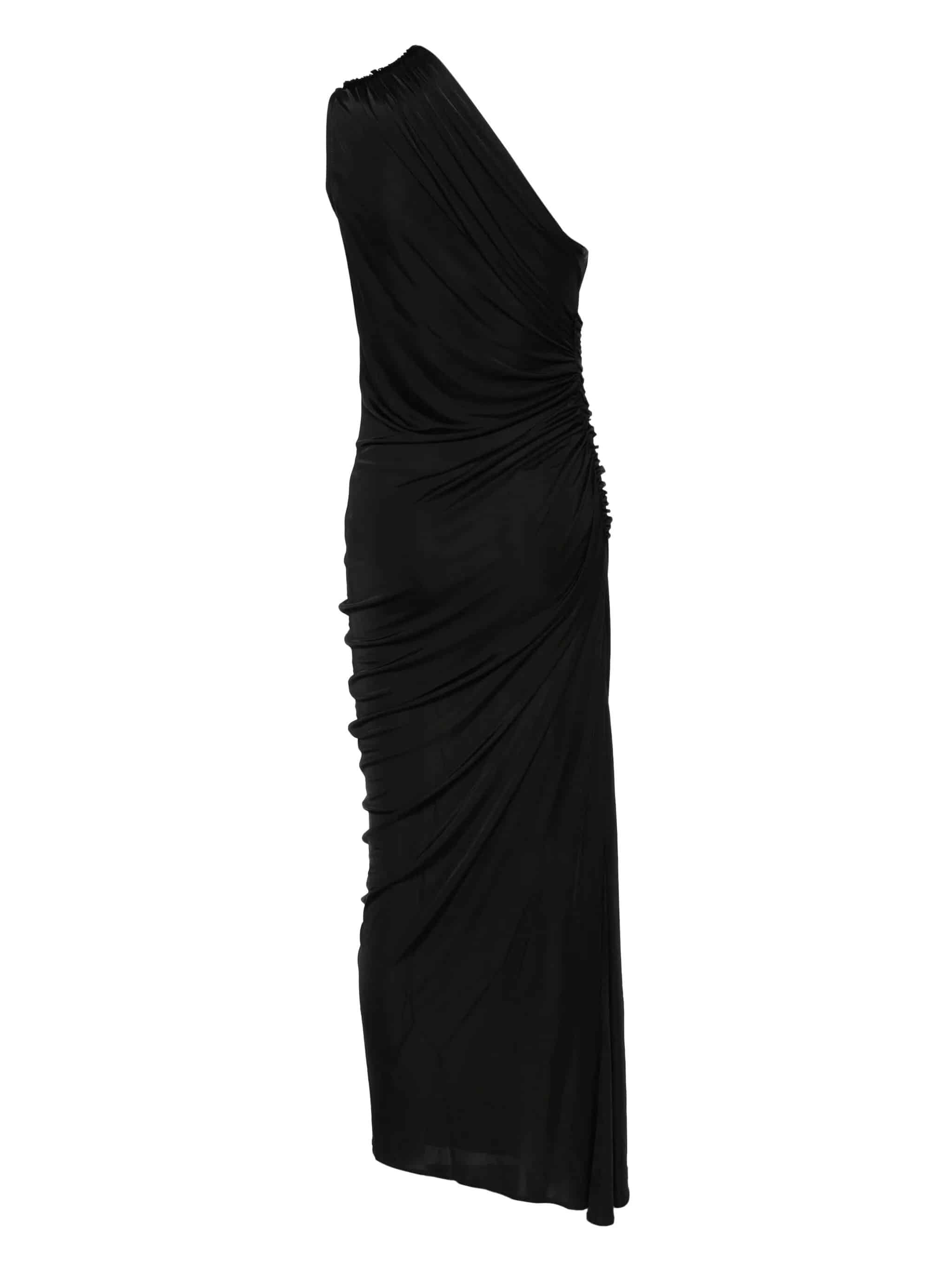 SHINY JERSEY LONG DRESS