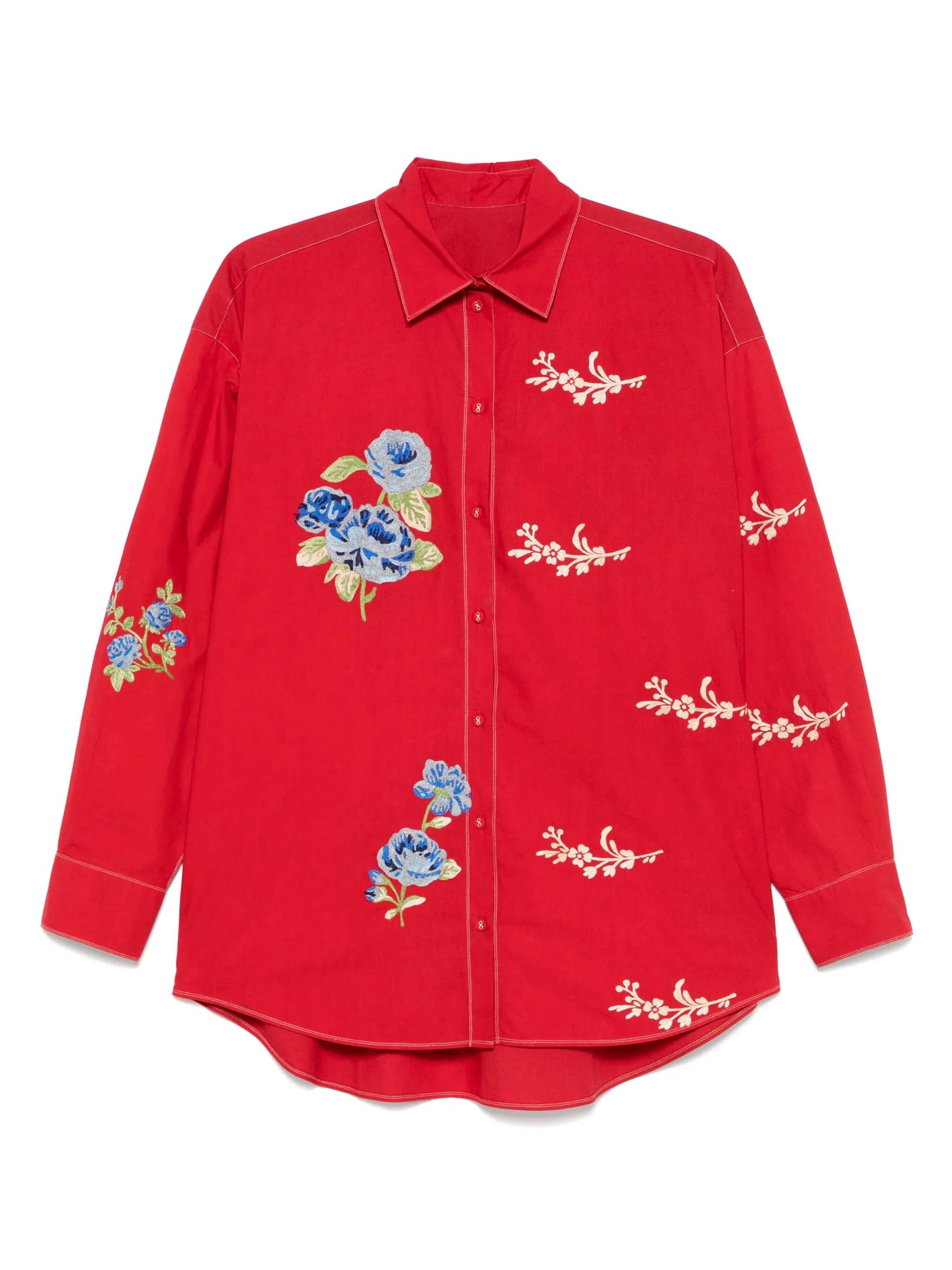 CAMICIA COTONE RICAMO