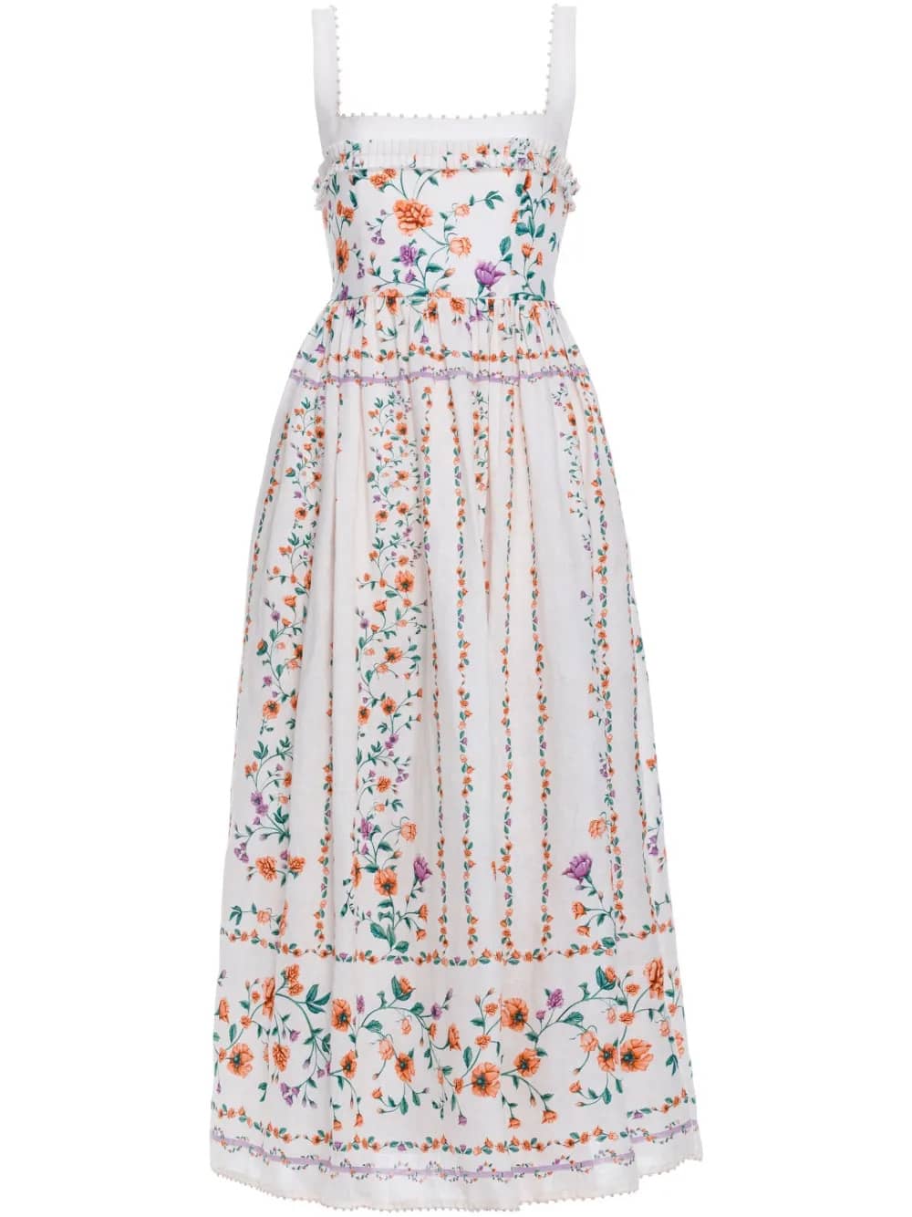 ABITO BRETELLE ST FIORI