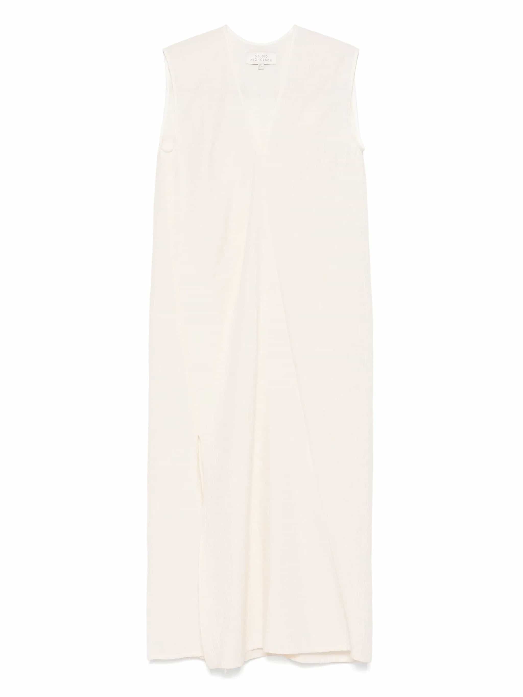 SLEEVELESS ASSYMETRIC DRESS