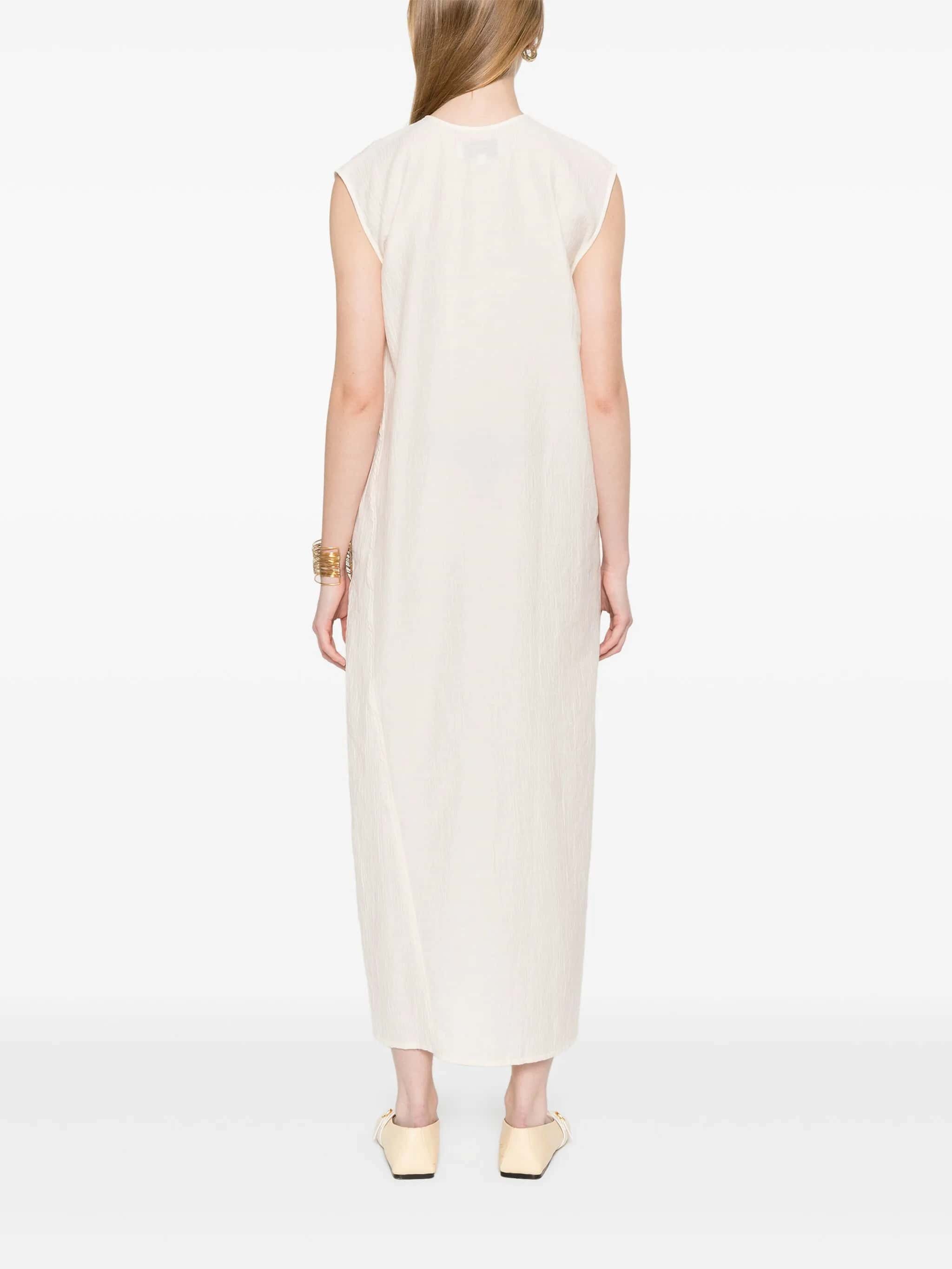 SLEEVELESS ASSYMETRIC DRESS