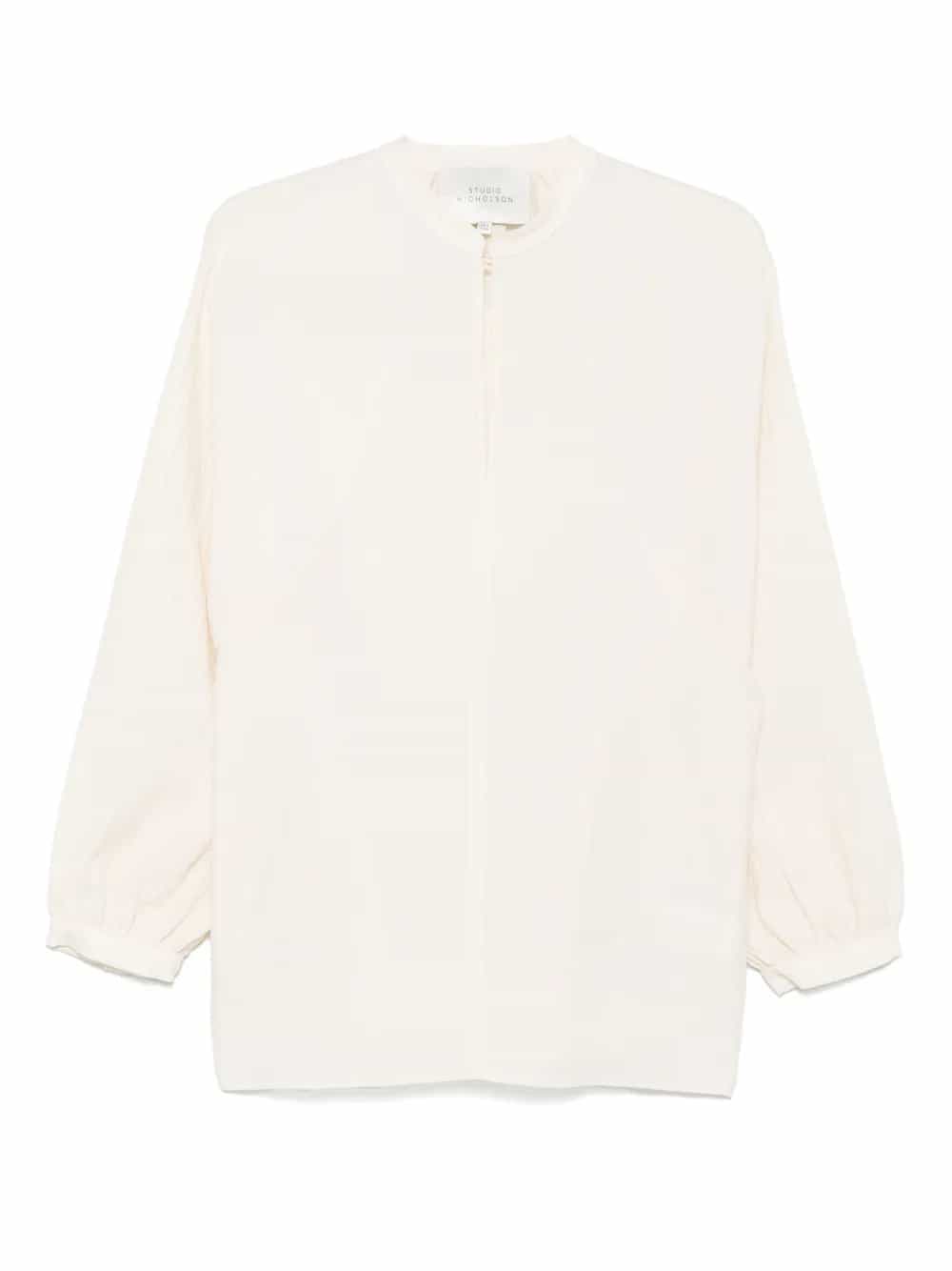GATHERED SLEEVE TOP