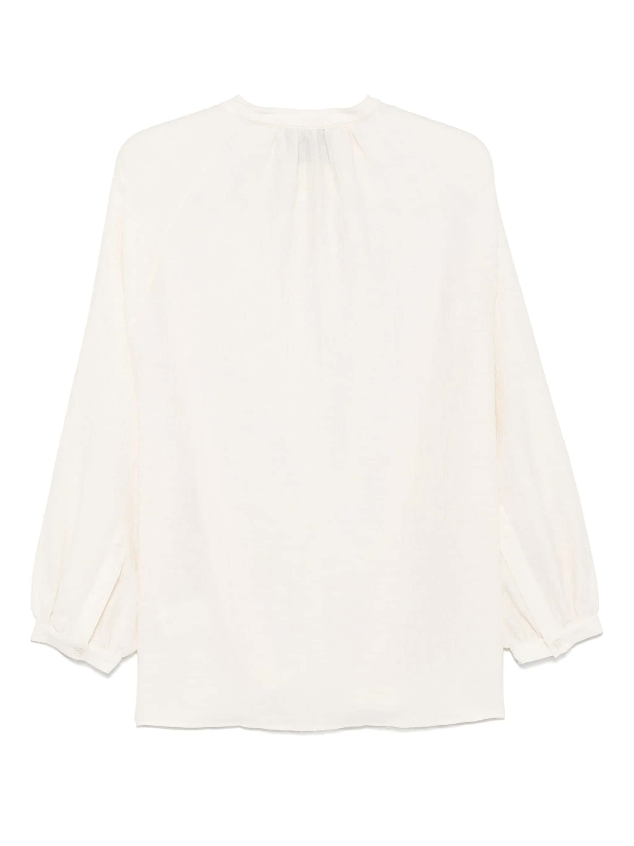 GATHERED SLEEVE TOP
