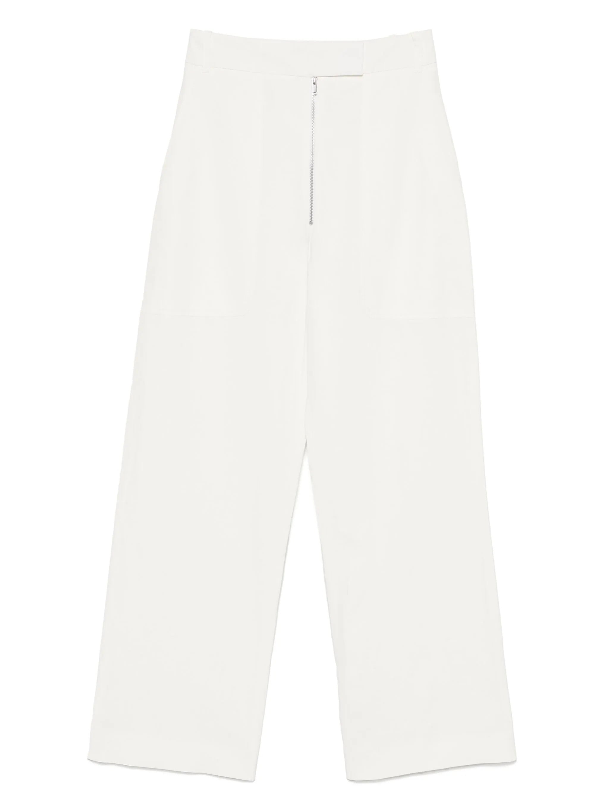 ZIP FRONT WIDE LEG