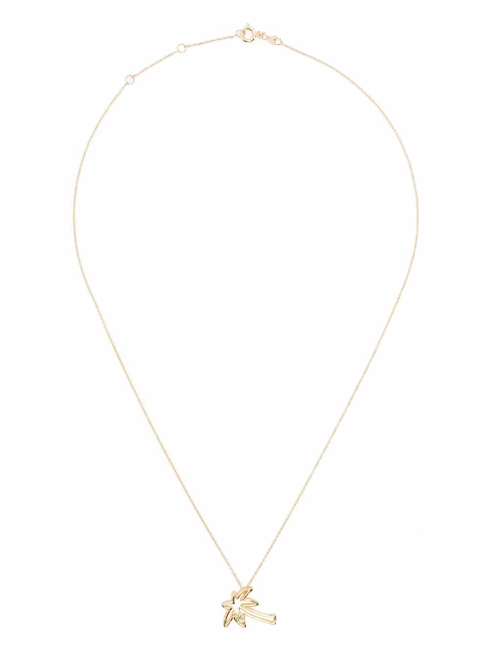 NECKLACE ROLO PALMERA ESMERALDA
