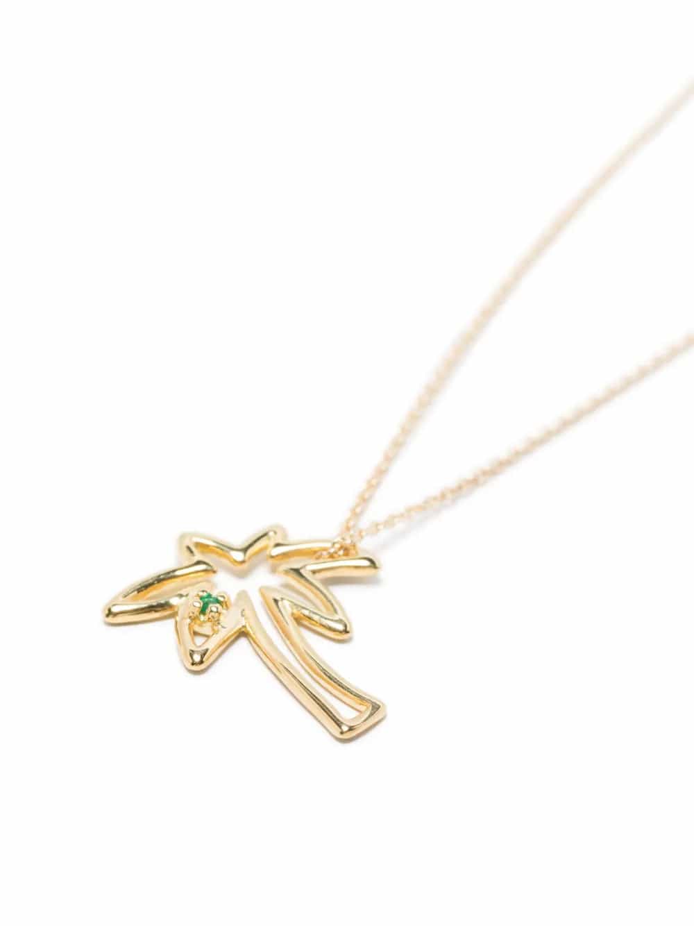 NECKLACE ROLO PALMERA ESMERALDA
