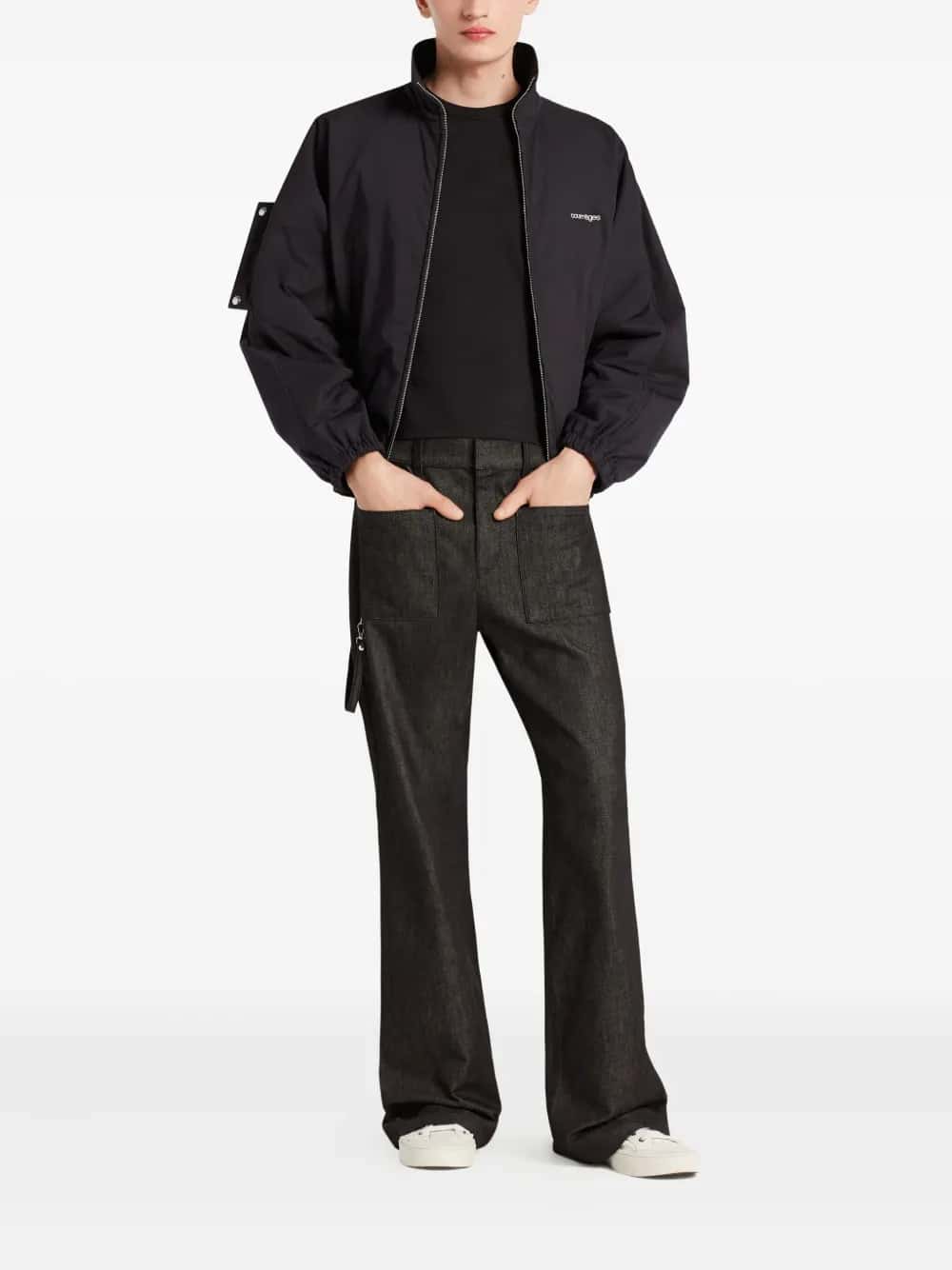 EMBROIDERED COTTON BOMBER