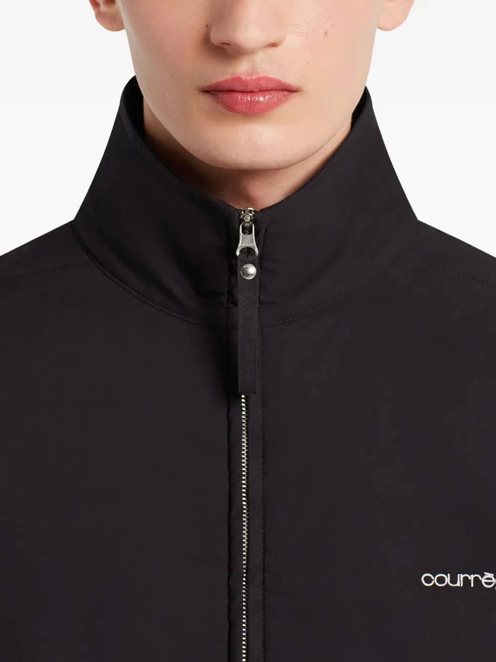 EMBROIDERED COTTON BOMBER