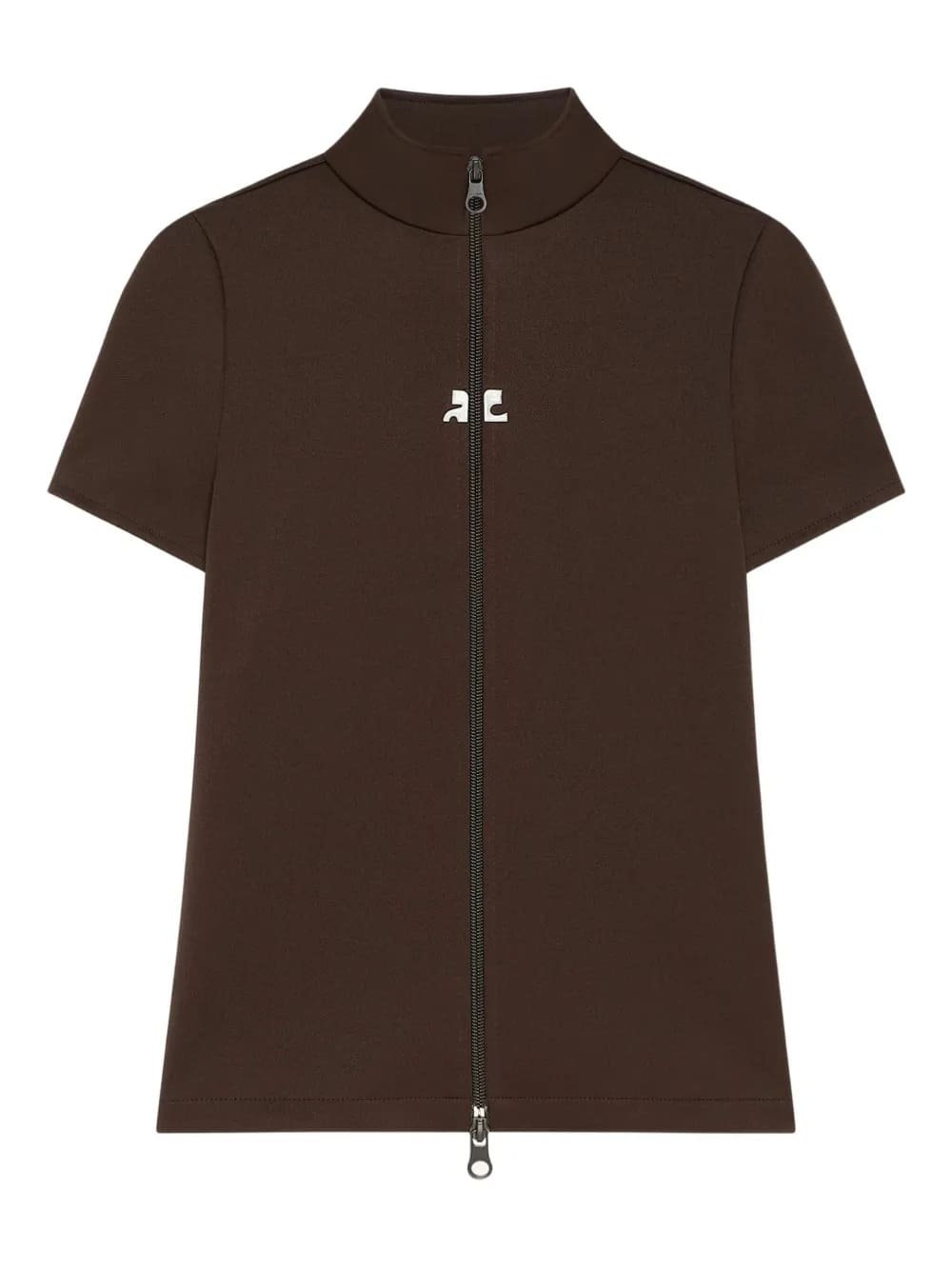 INTERLOCK ZIPPED TOP