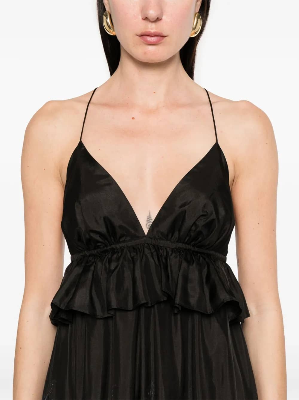MAXI DRESS RUFFLE