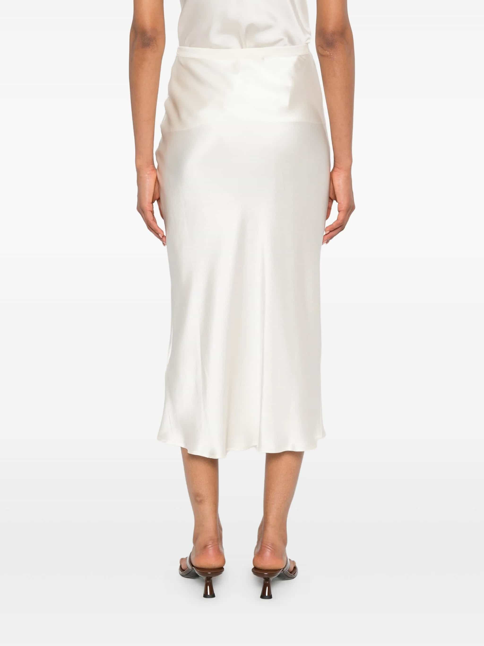 BAR SILK SKIRT