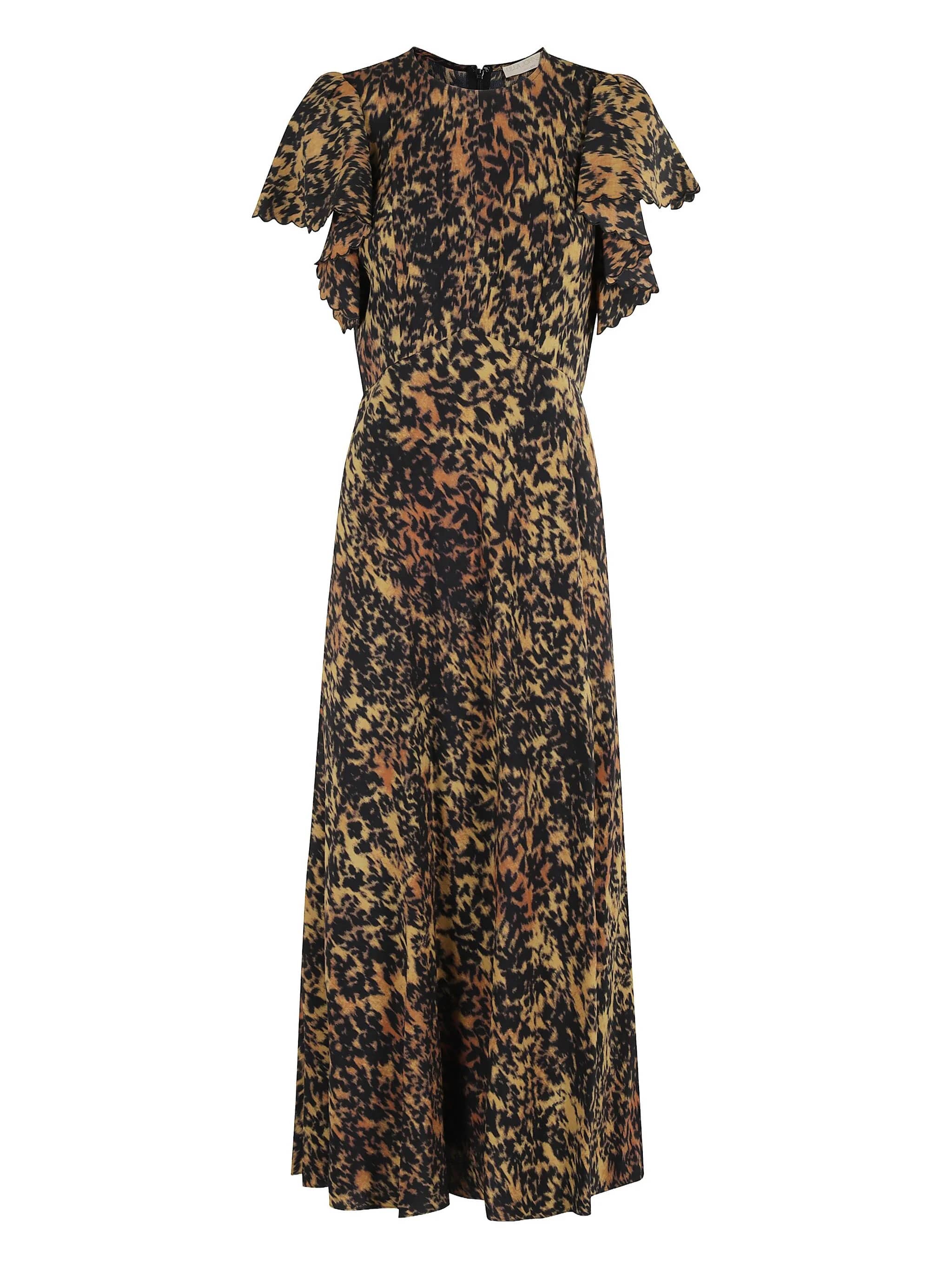 BLITHE FLUTTER MIDI DRESS