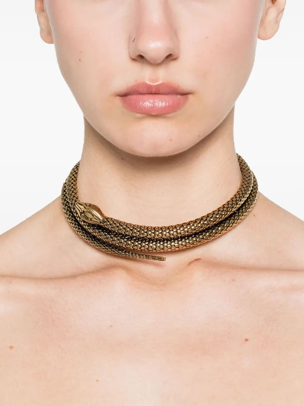 COLLANA SERPENTE DOPPIO GIRO