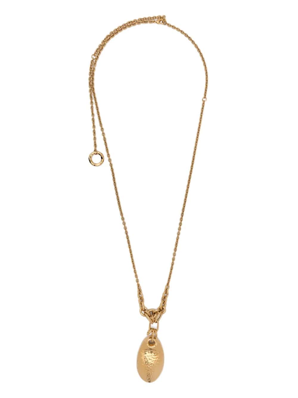 COLLANA CON PEPITA PENDENTE