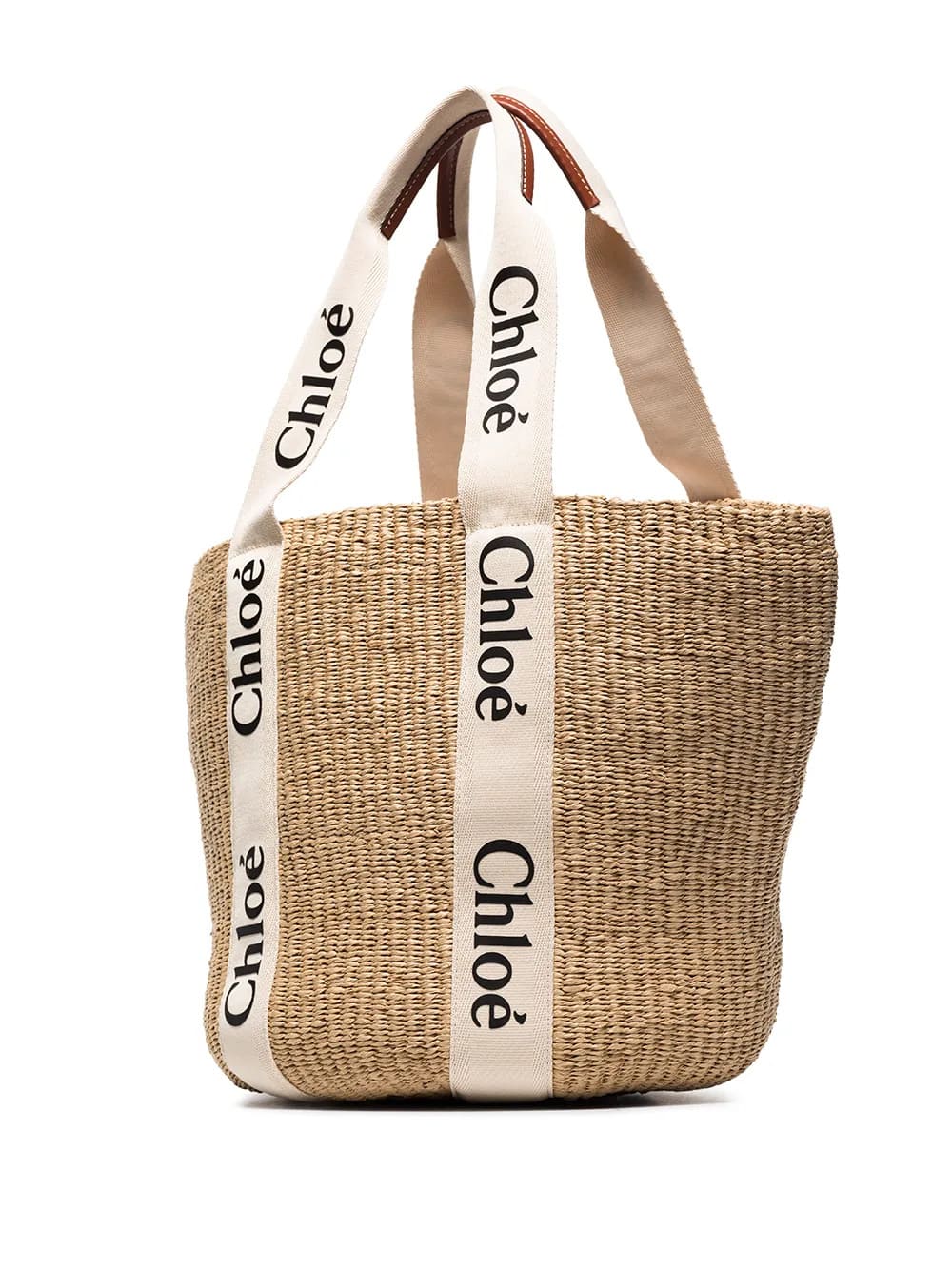 Borsa cesto Woody grande in fibre naturali