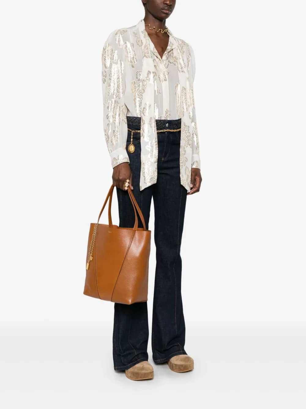 MEDIUM TOTE BAG CHLOE SPIN