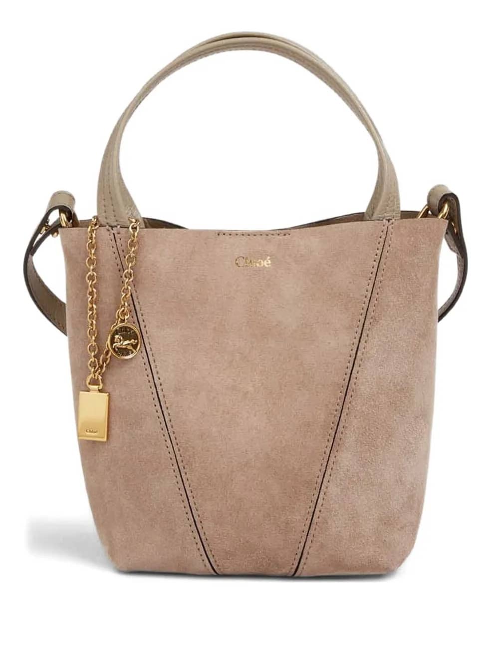 CHLOE SPIN PICCOLA CAMOSCIO