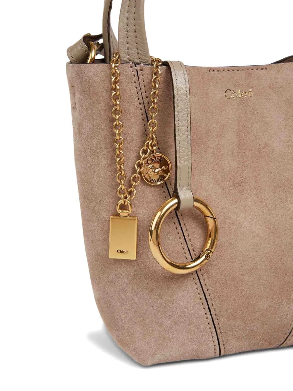 CHLOE SPIN PICCOLA CAMOSCIO