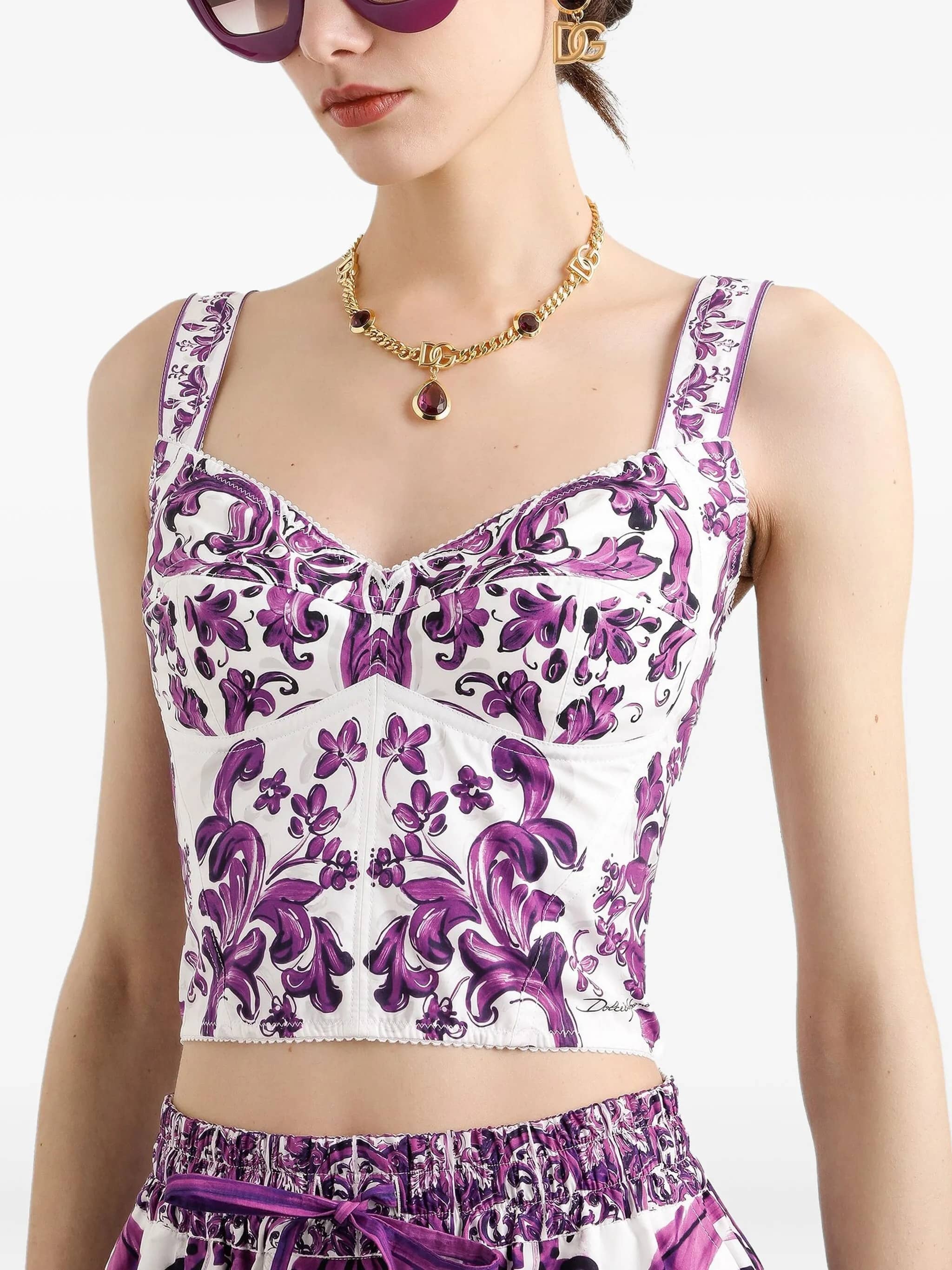 BUSTIER ST MAIOLICA