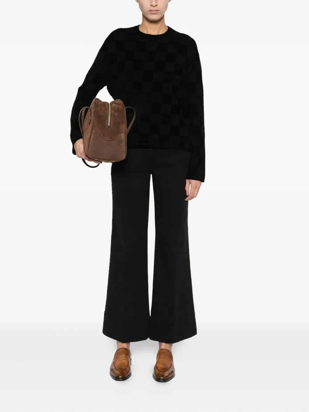 PANTALONI DRITTI IN COTONE