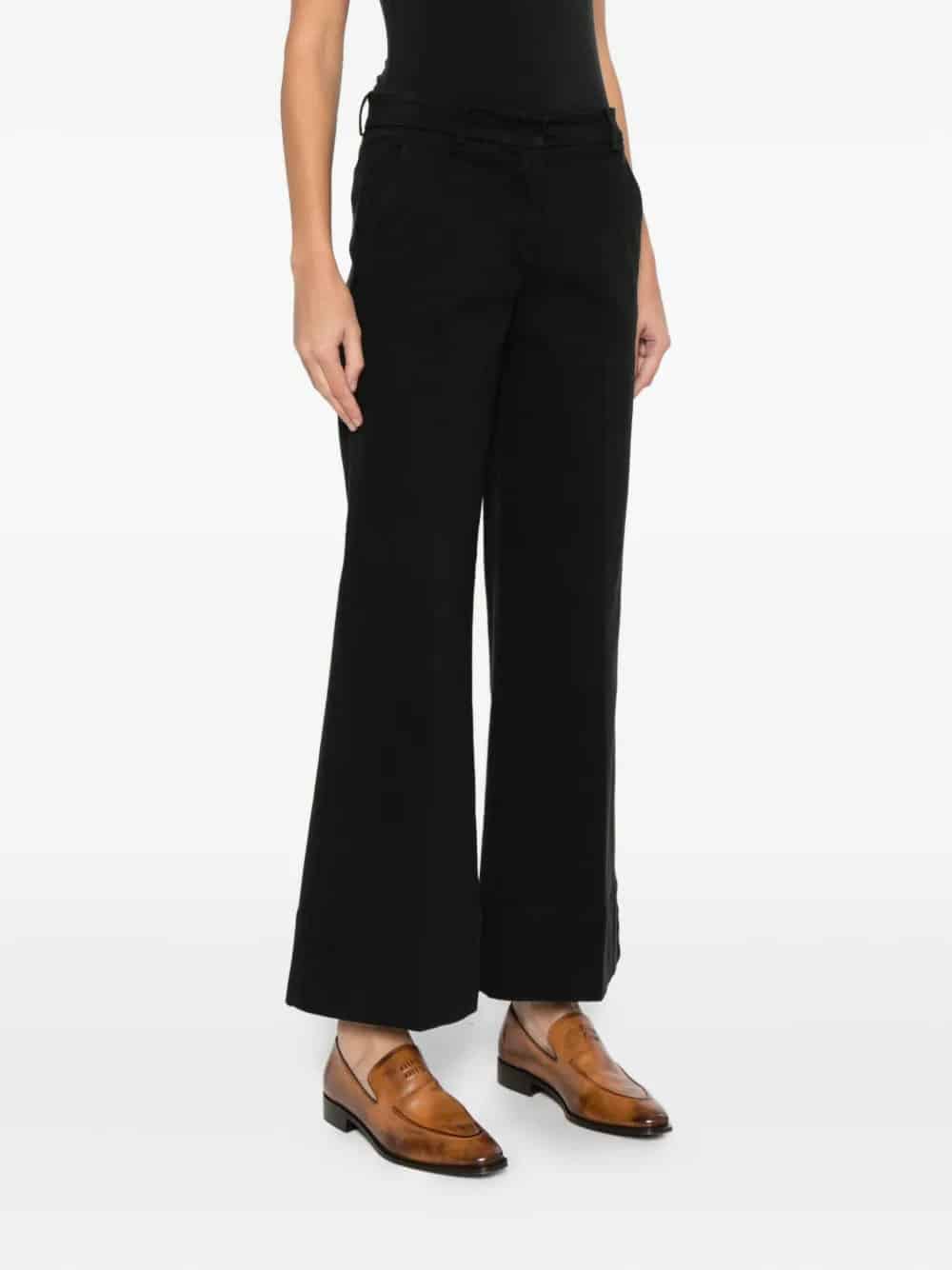 PANTALONI DRITTI IN COTONE