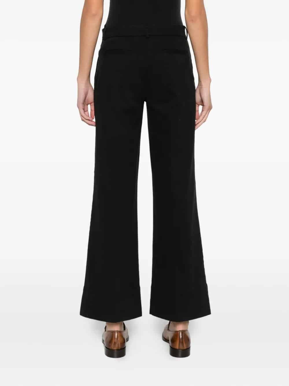 PANTALONI DRITTI IN COTONE