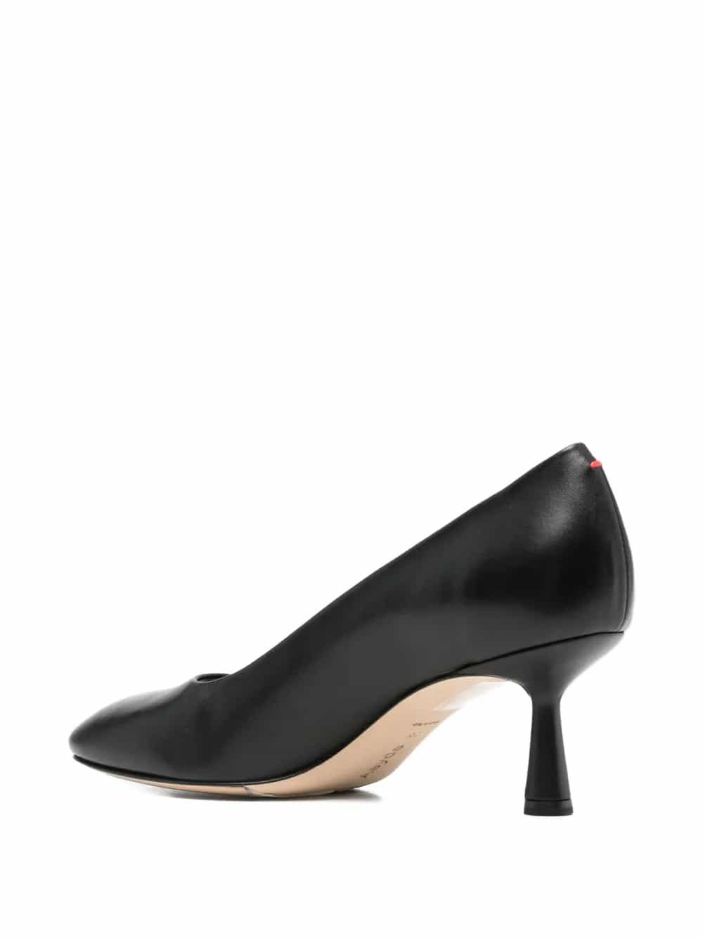 Pumps Giotta in pelle di vitello con punta tonda 65mm