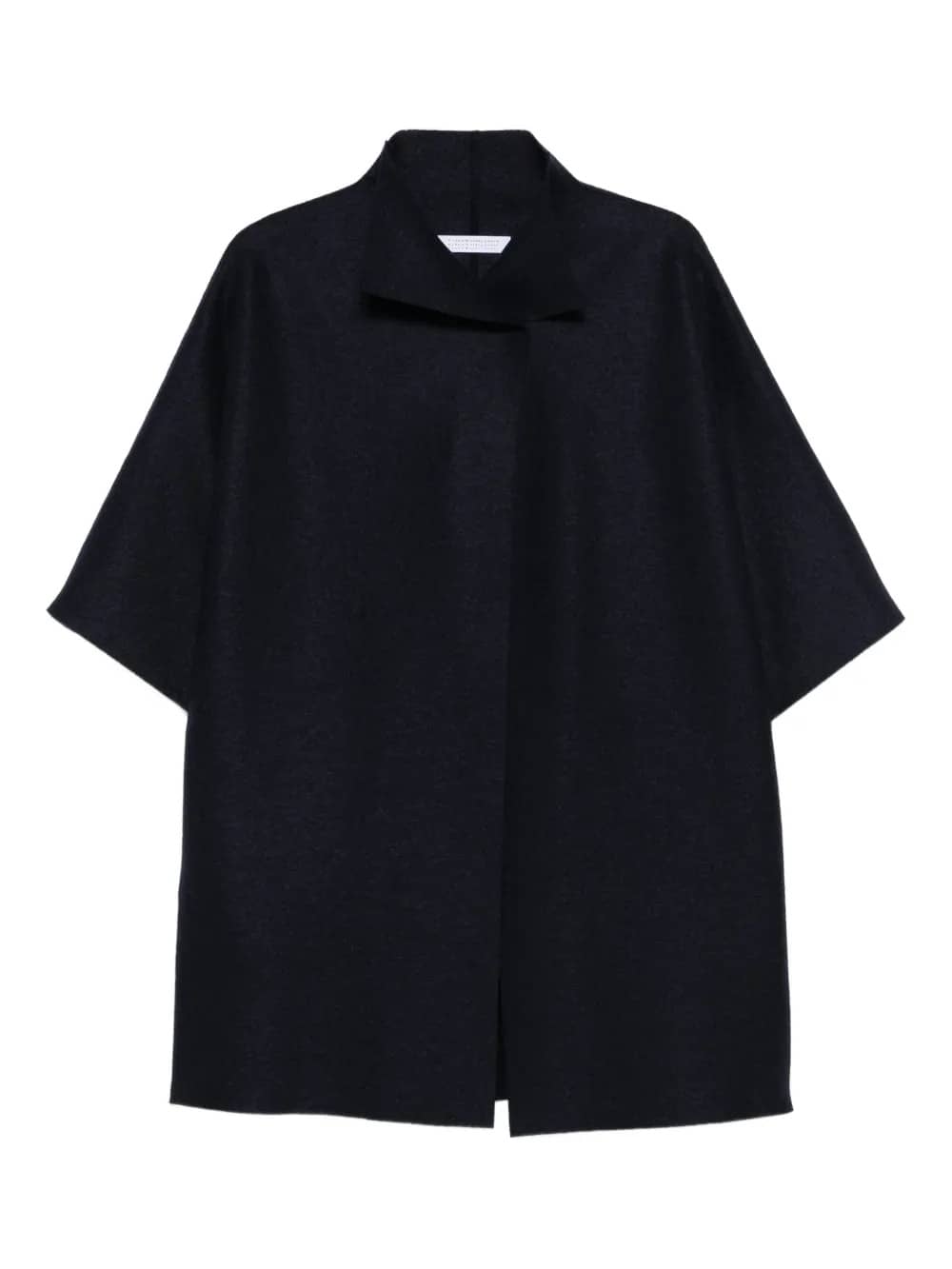 Cappotto in lana  a maniche corte